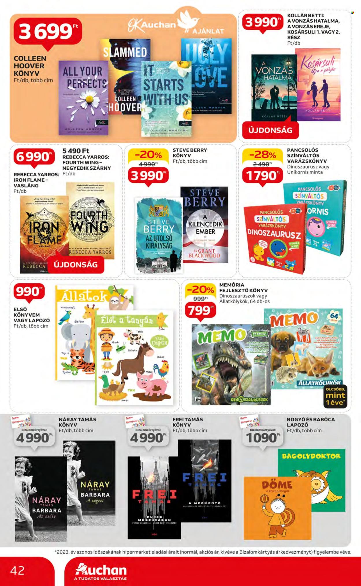 Auchan akciós újságok - 2024.07.11 - 2024.07.17. Oldal 42