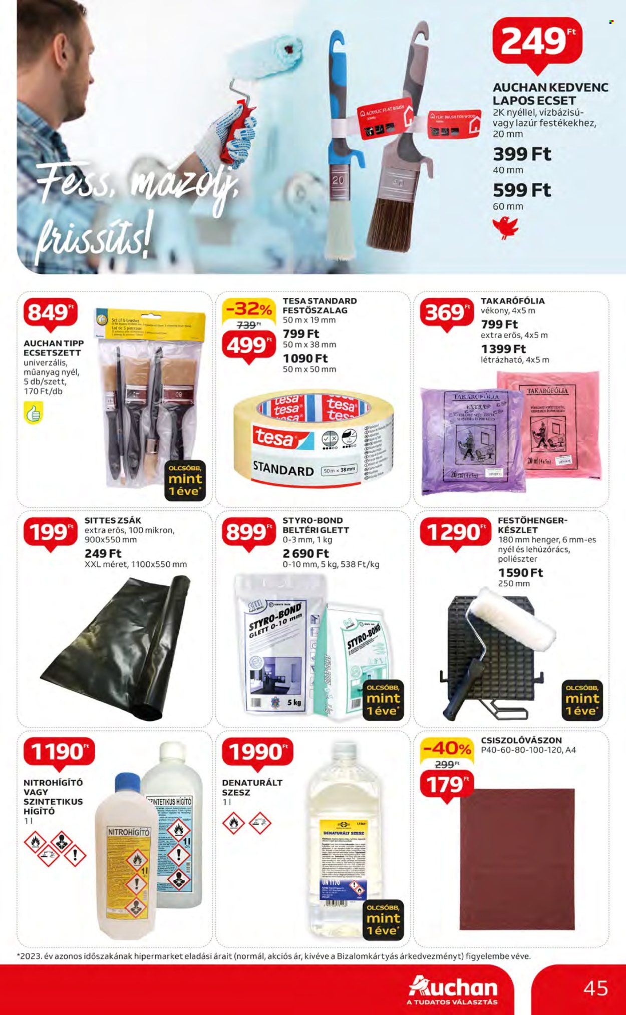 Auchan akciós újságok - 2024.07.11 - 2024.07.17. Oldal 45