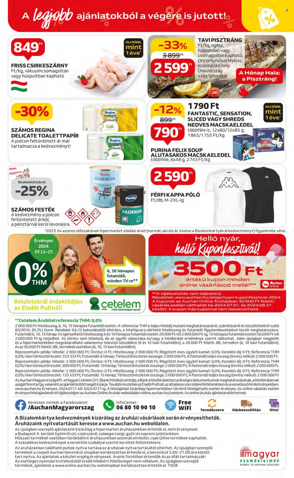 Auchan akciós újságok - 2024.07.11 - 2024.07.17. Oldal 46