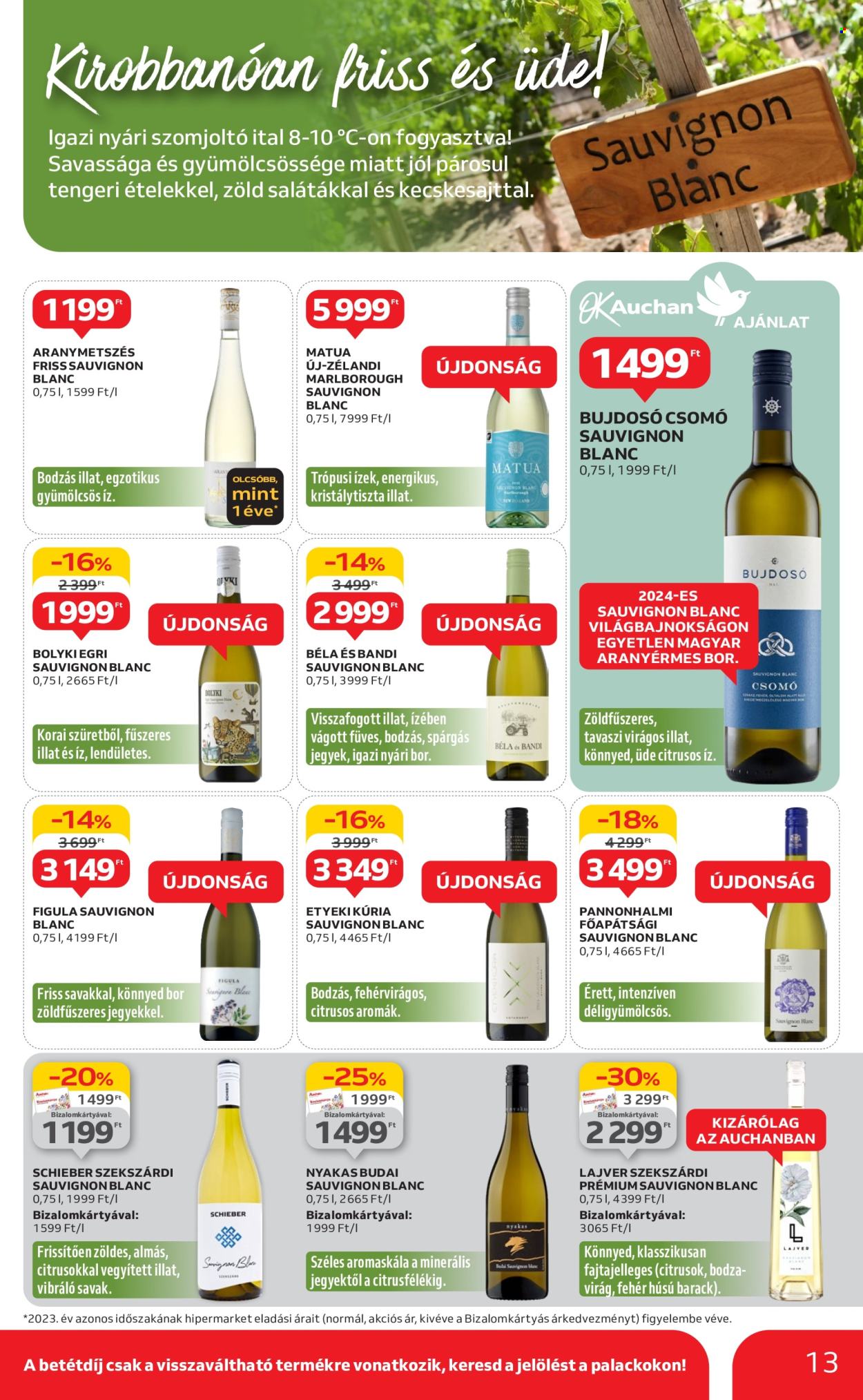 Auchan akciós újságok - 2024.07.11 - 2024.07.24. Oldal 13