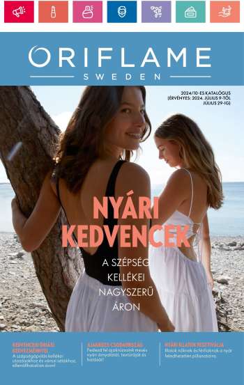 Újság Oriflame - 2024.07.09 - 2024.07.29.