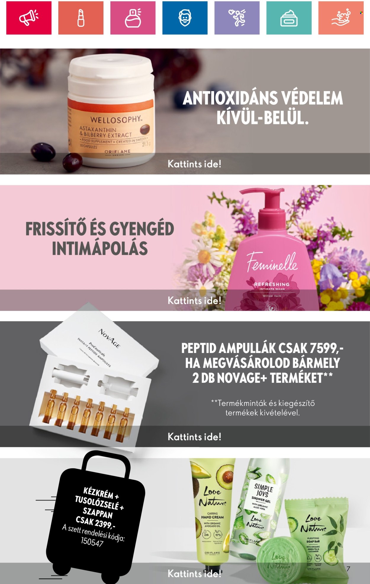 Oriflame akciós újságok - 2024.07.09 - 2024.07.29. Oldal 7