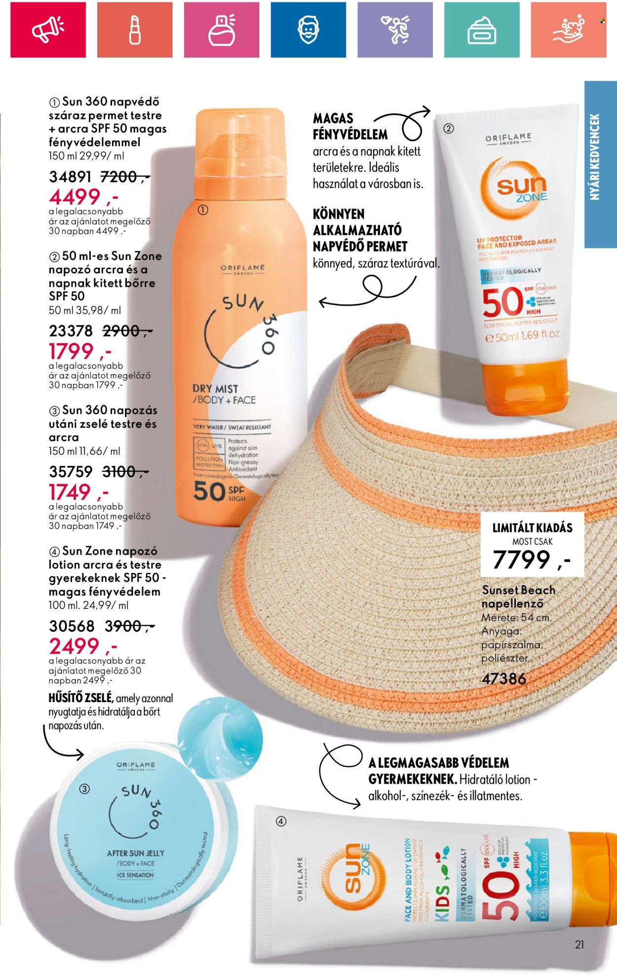 Oriflame akciós újságok - 2024.07.09 - 2024.07.29. Oldal 21