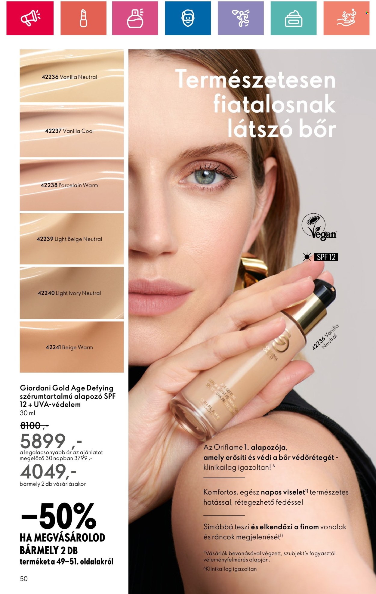 Oriflame akciós újságok - 2024.07.09 - 2024.07.29. Oldal 50