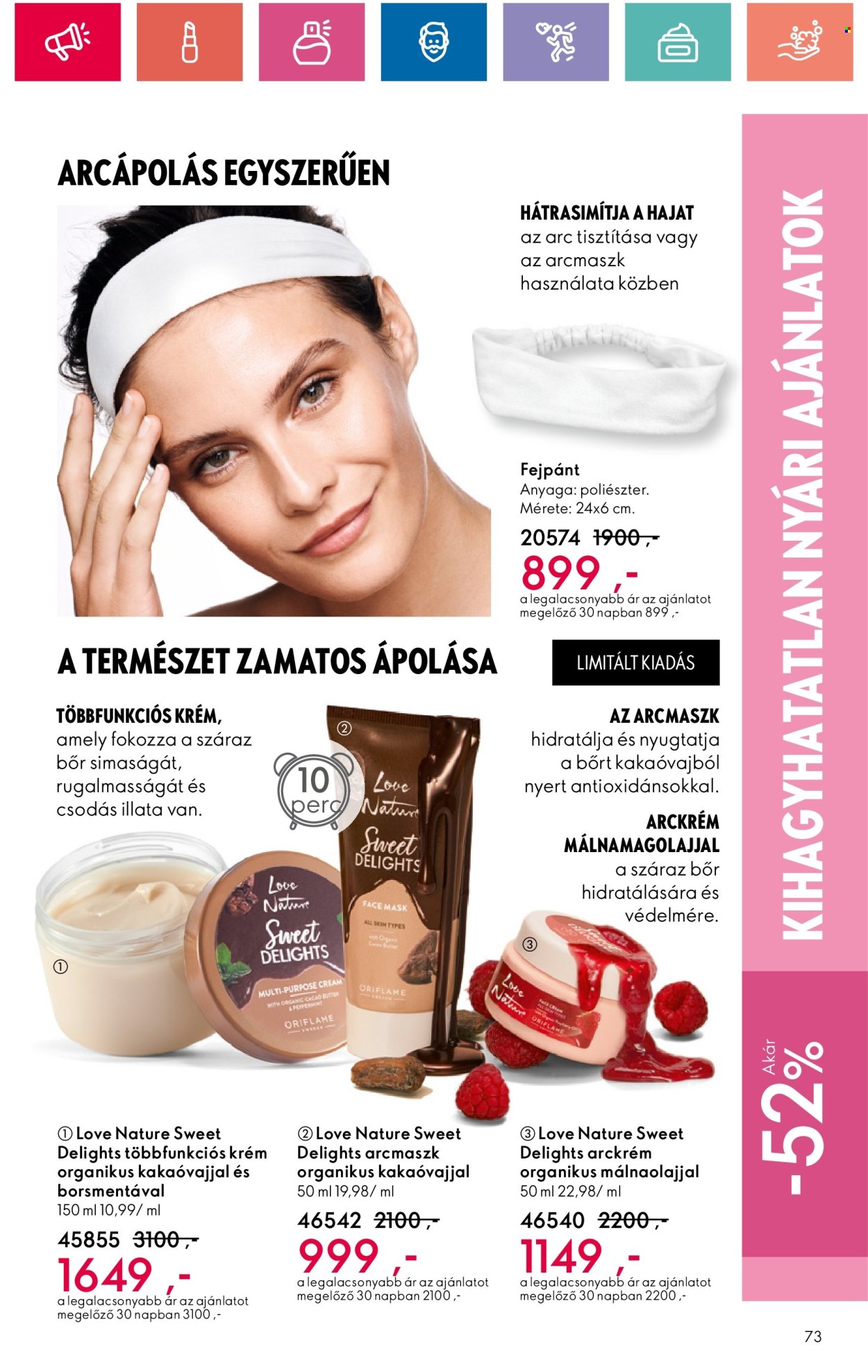 Oriflame akciós újságok - 2024.07.09 - 2024.07.29. Oldal 73