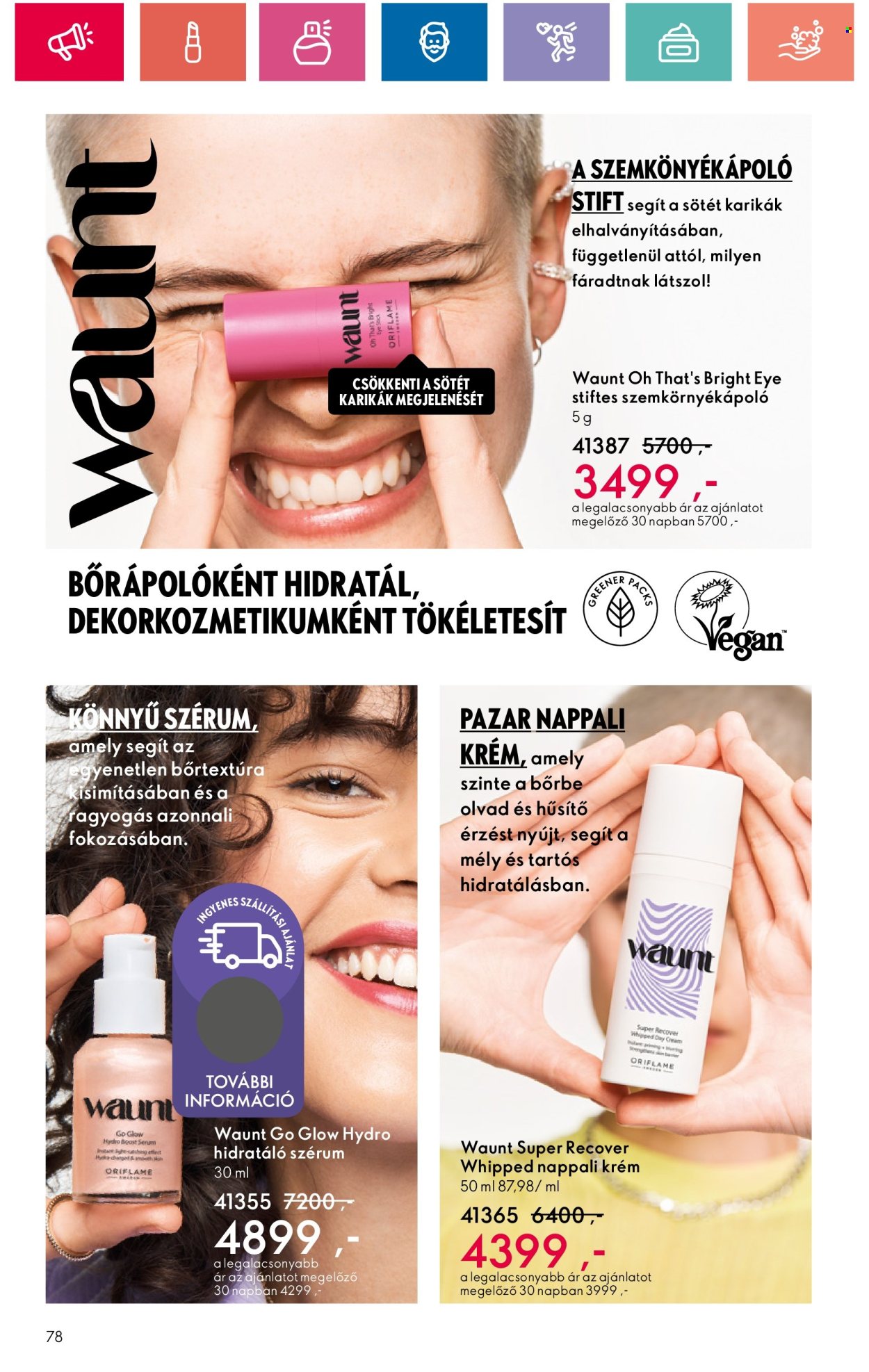 Oriflame akciós újságok - 2024.07.09 - 2024.07.29. Oldal 78