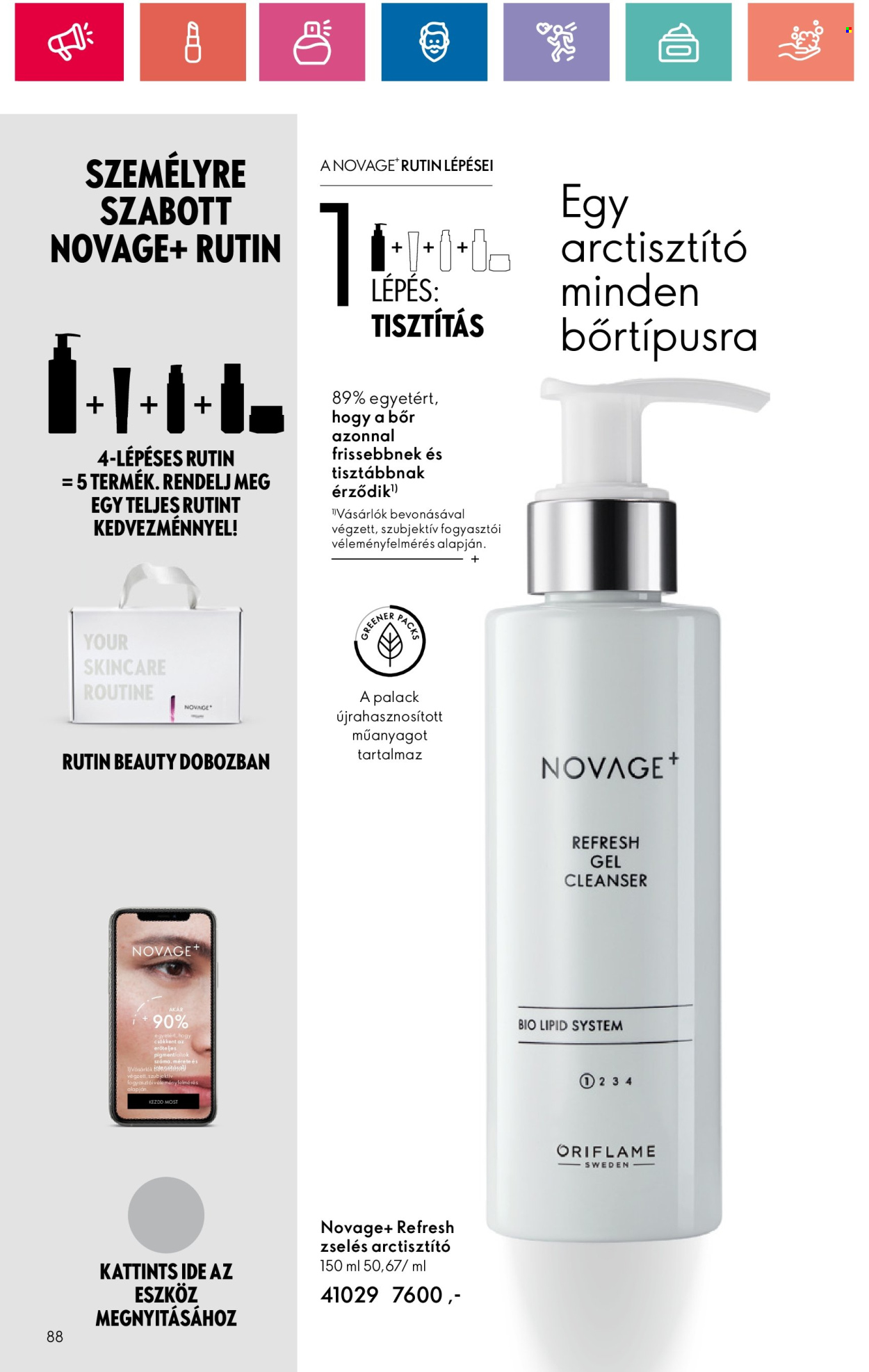 Oriflame akciós újságok - 2024.07.09 - 2024.07.29. Oldal 88