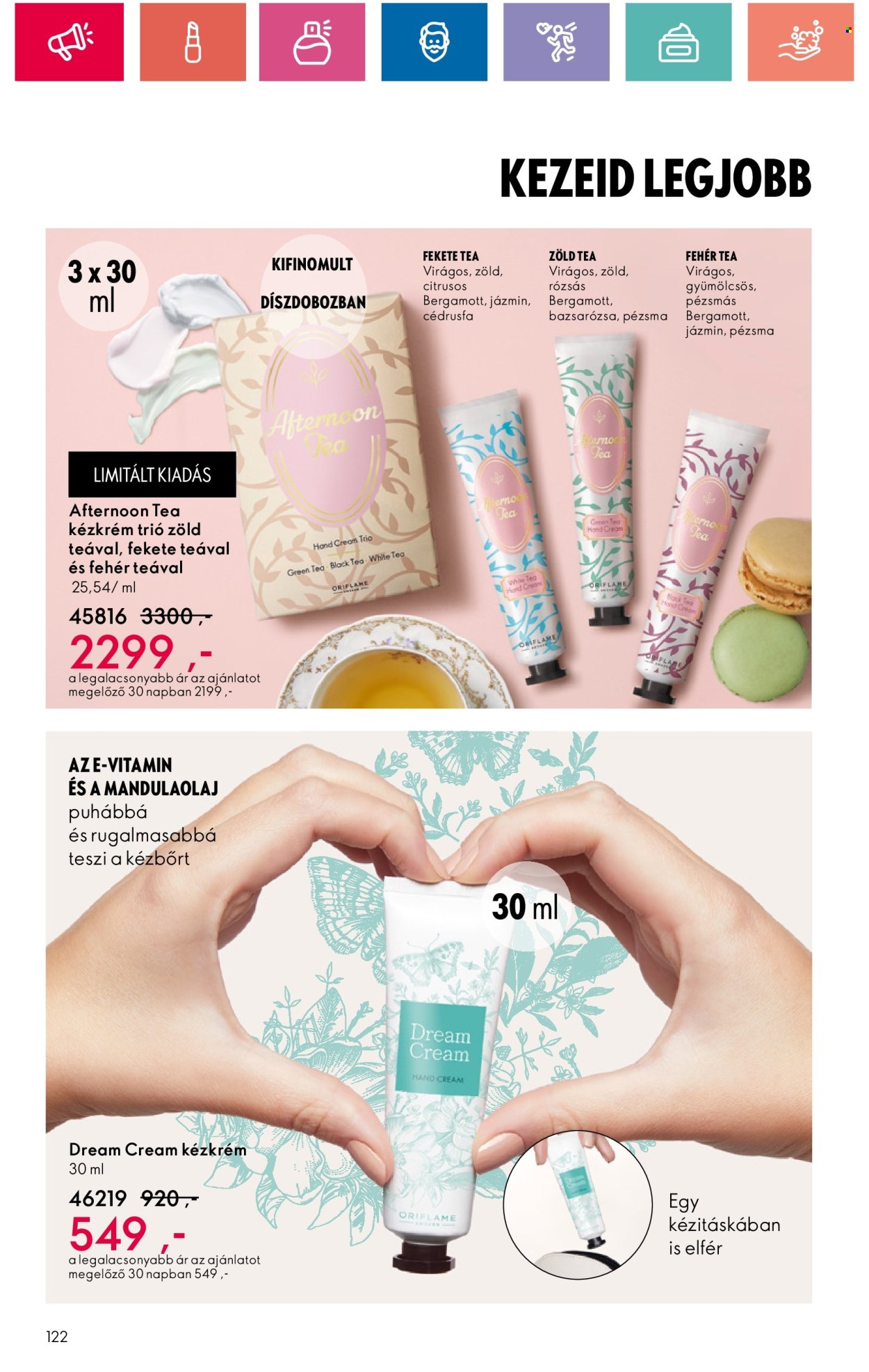 Oriflame akciós újságok - 2024.07.09 - 2024.07.29. Oldal 122