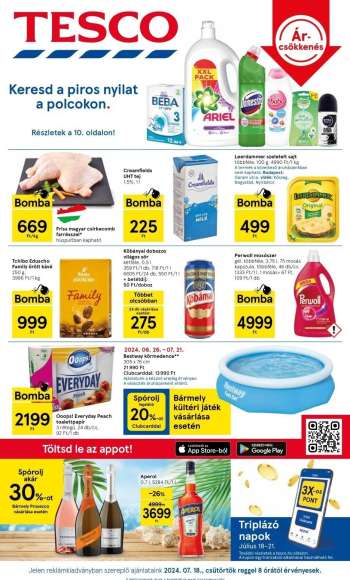 Újság TESCO - 2024.07.18 - 2024.07.24.