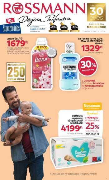 Újság Rossmann - 2024.07.15 - 2024.07.26.