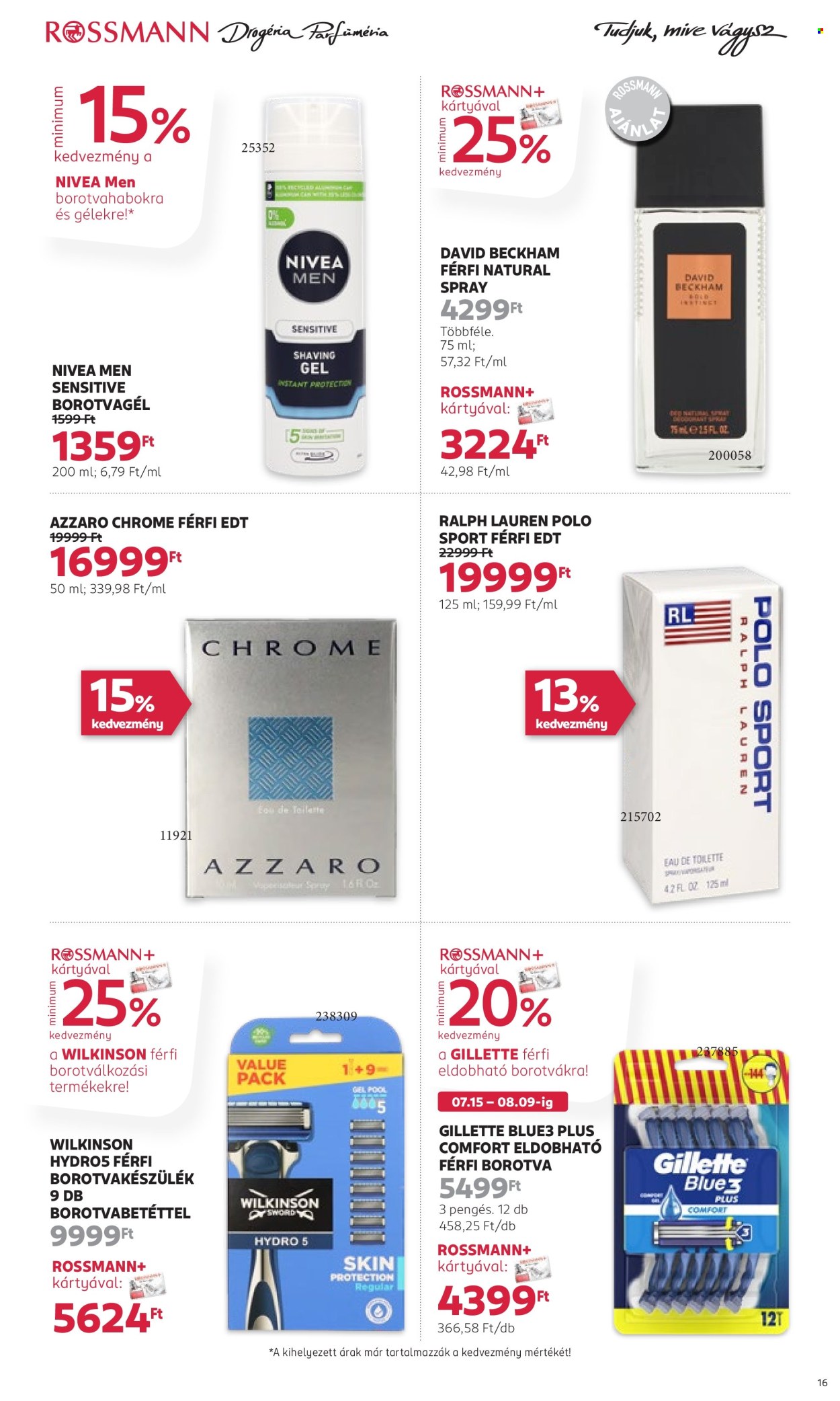 Rossmann akciós újságok - 2024.07.15 - 2024.07.26. Oldal 15