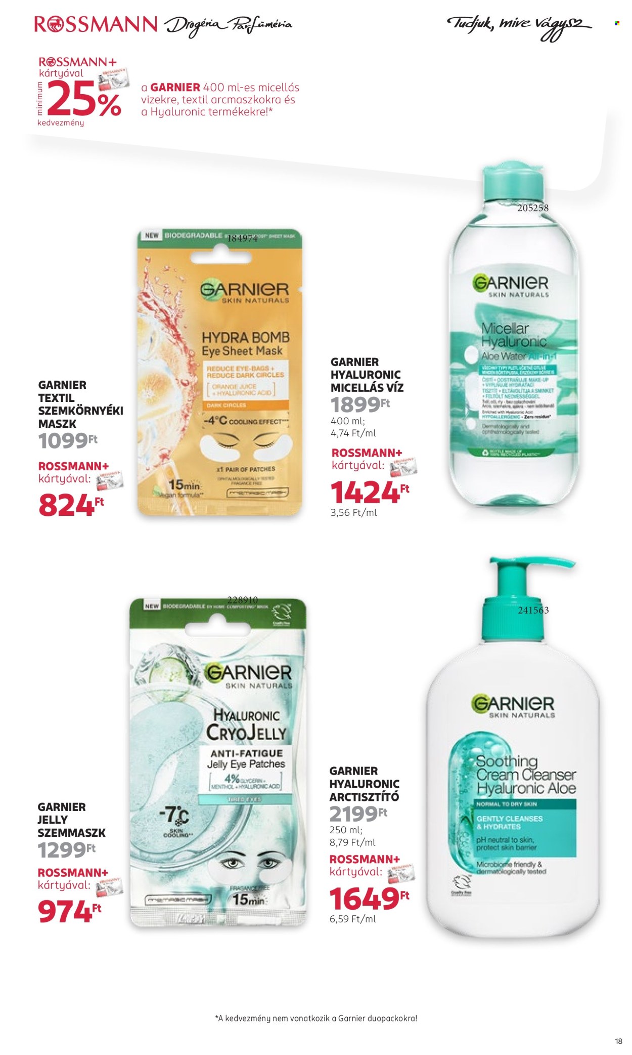 Rossmann akciós újságok - 2024.07.15 - 2024.07.26. Oldal 17