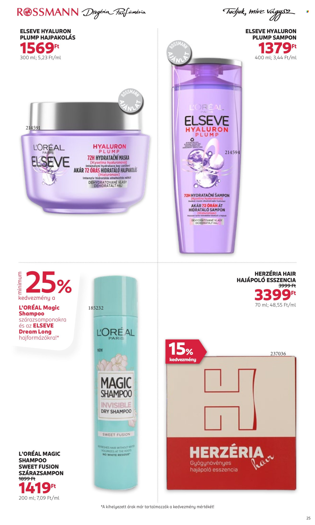 Rossmann akciós újságok - 2024.07.15 - 2024.07.26. Oldal 24