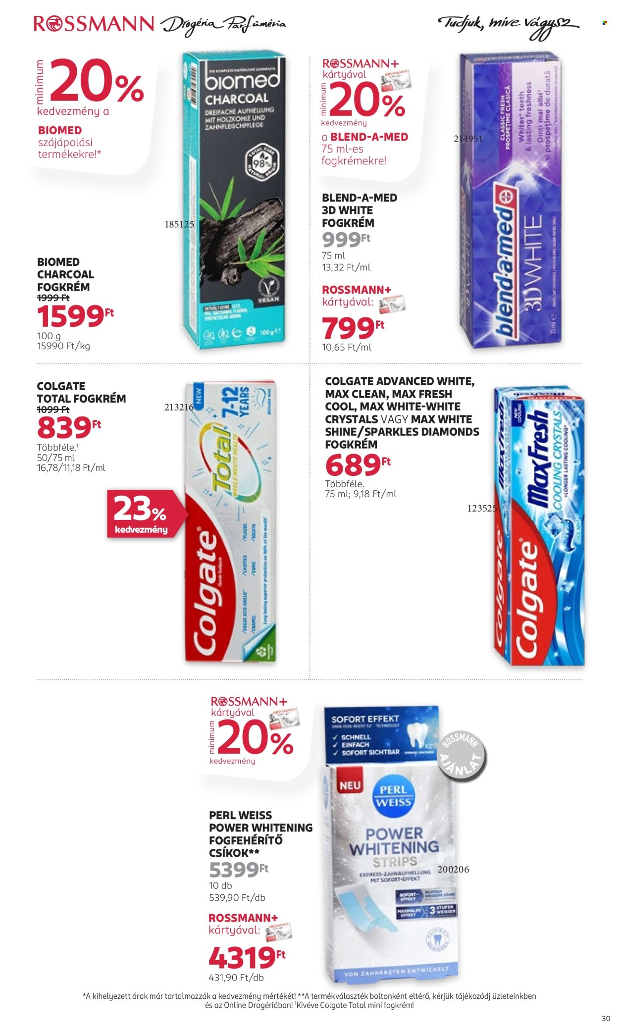 Rossmann akciós újságok - 2024.07.15 - 2024.07.26. Oldal 29