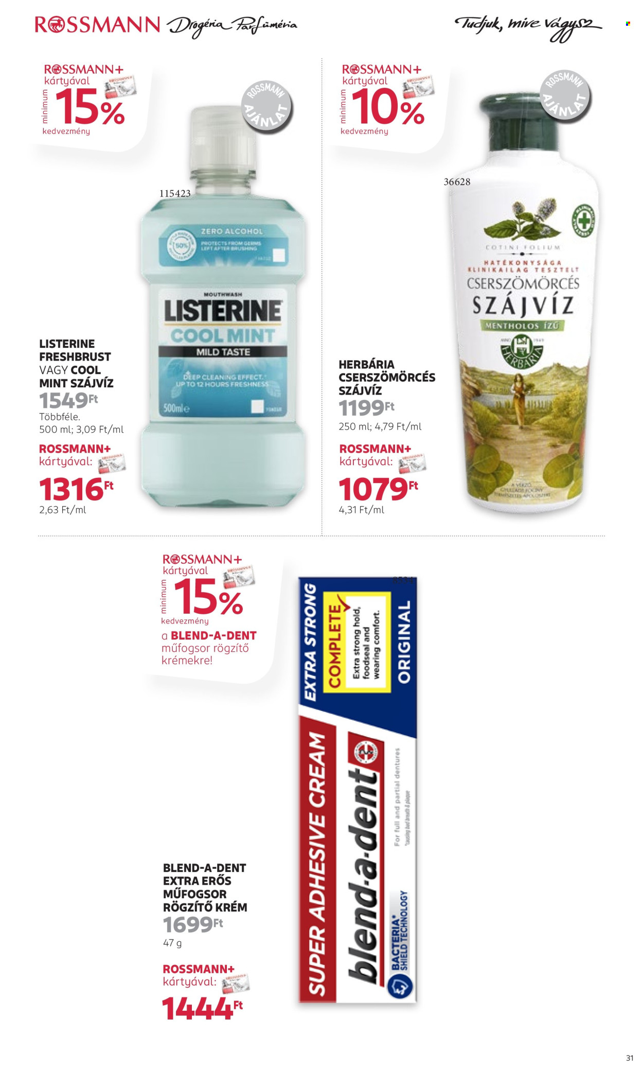 Rossmann akciós újságok - 2024.07.15 - 2024.07.26. Oldal 30