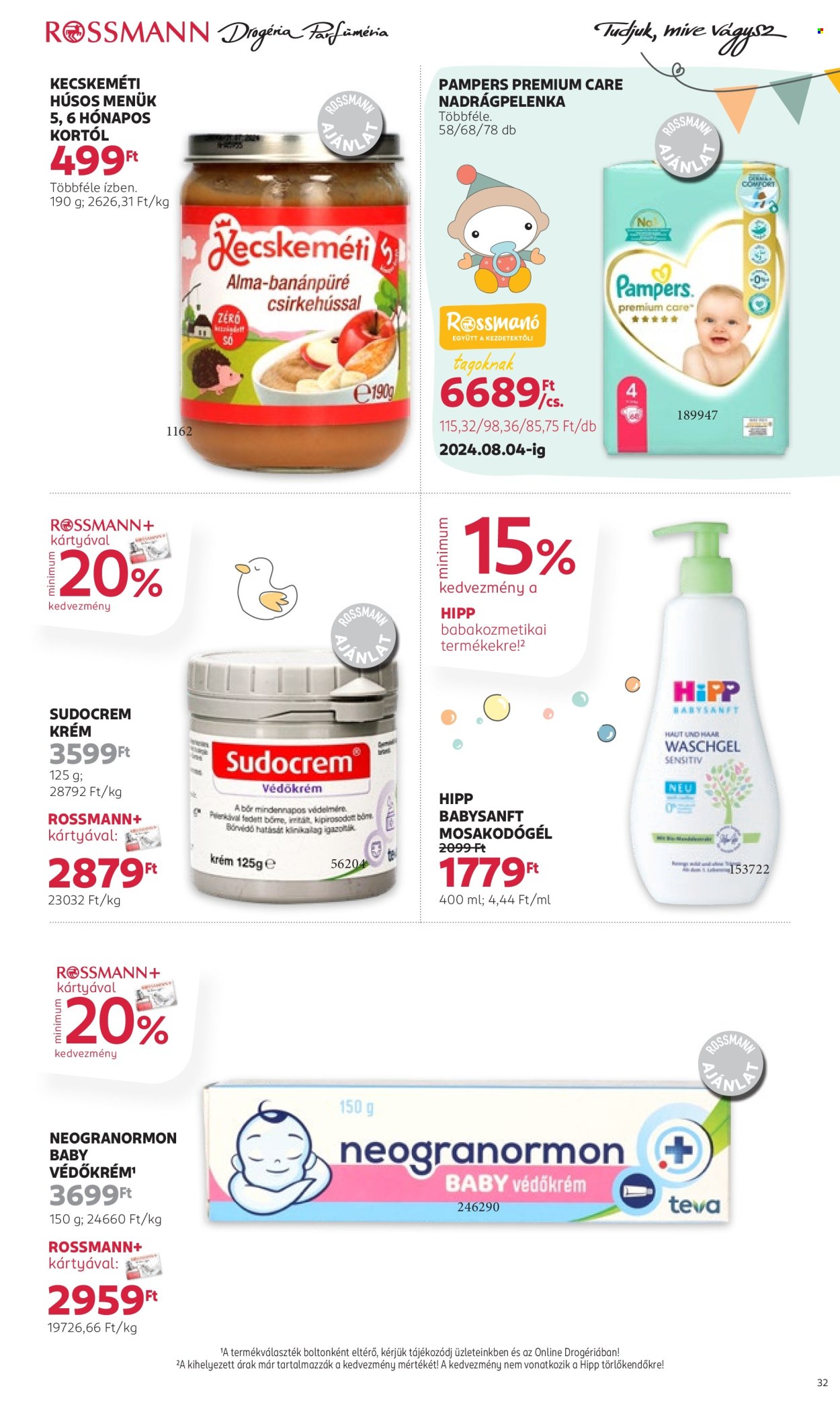 Rossmann akciós újságok - 2024.07.15 - 2024.07.26. Oldal 31