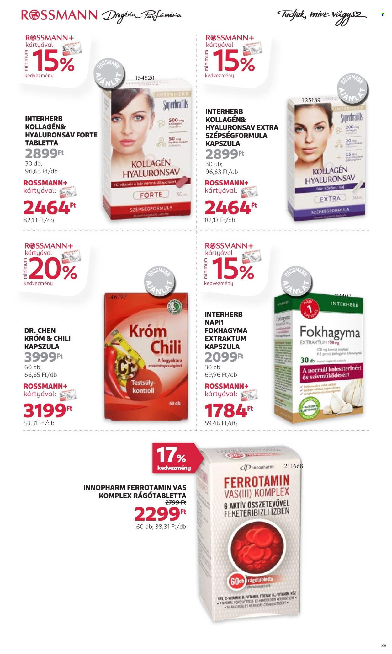 Rossmann akciós újságok - 2024.07.15 - 2024.07.26. Oldal 37