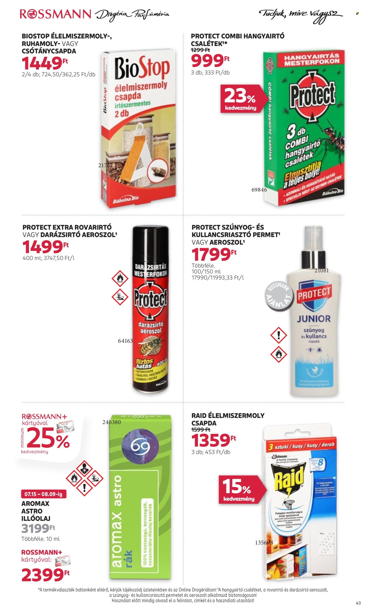 Rossmann akciós újságok - 2024.07.15 - 2024.07.26. Oldal 42