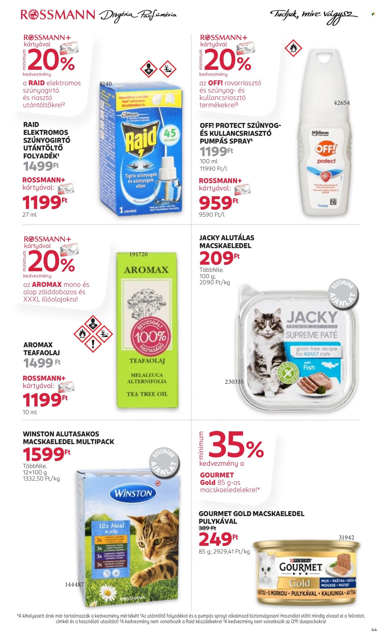 Rossmann akciós újságok - 2024.07.15 - 2024.07.26. Oldal 43
