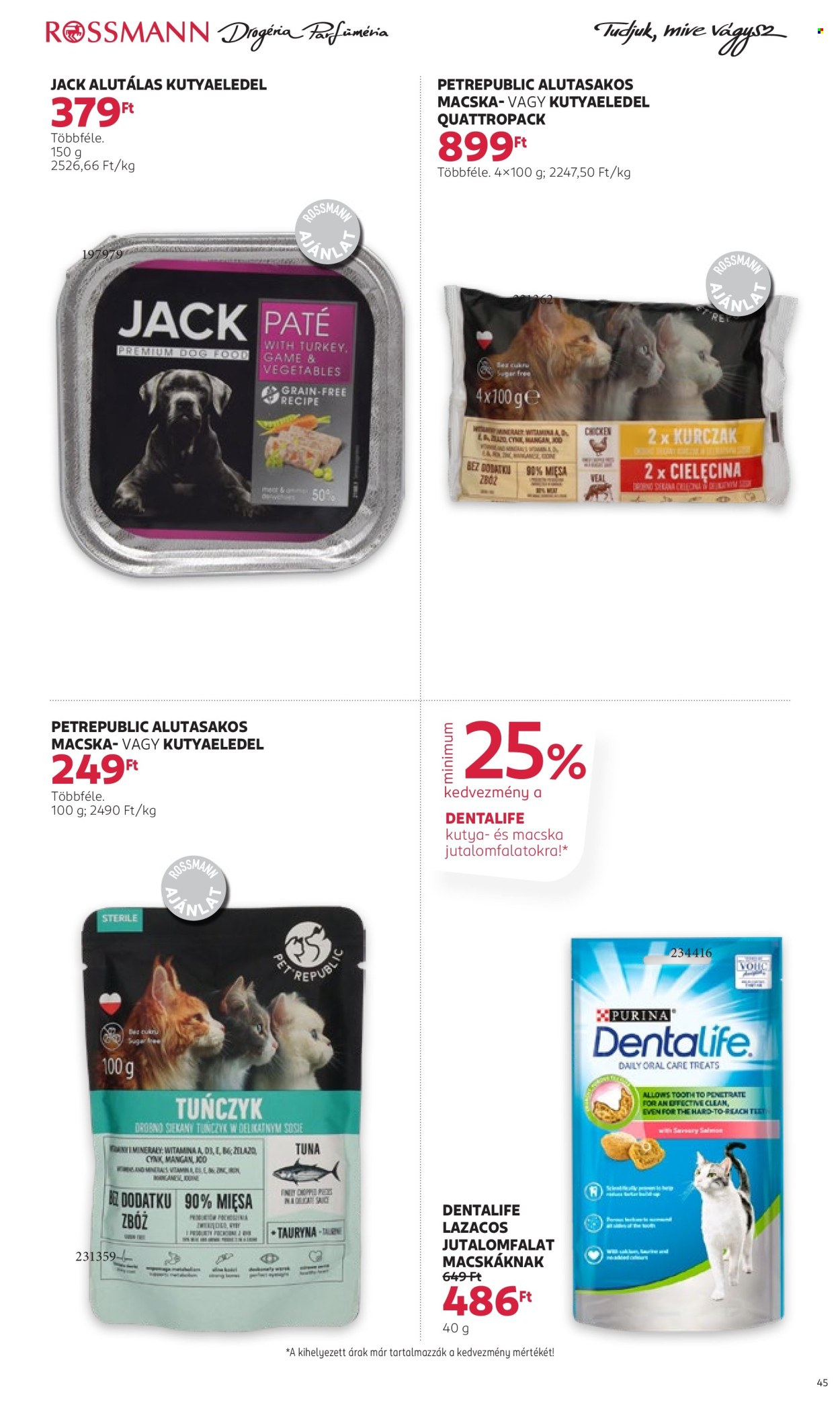 Rossmann akciós újságok - 2024.07.15 - 2024.07.26. Oldal 44