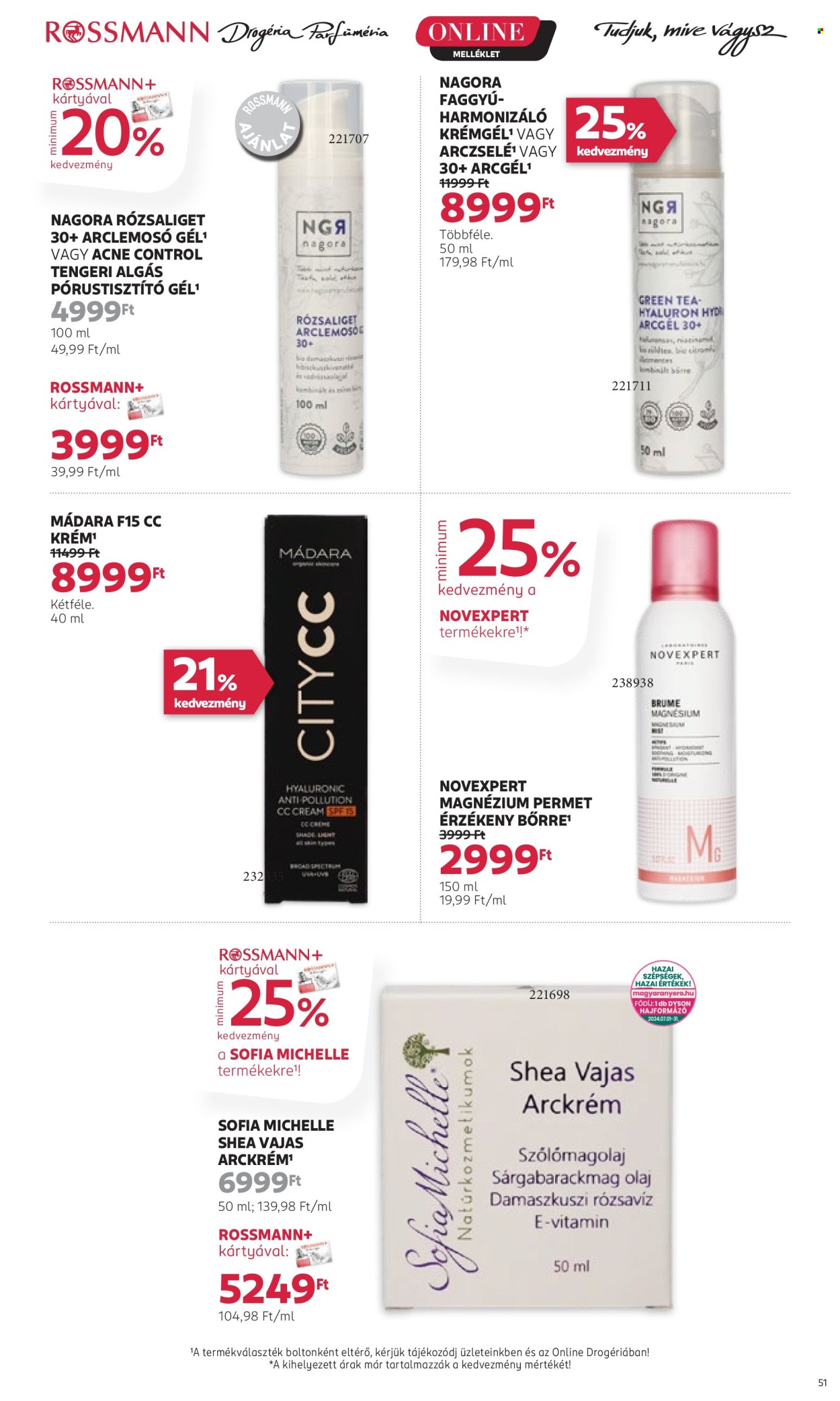 Rossmann akciós újságok - 2024.07.15 - 2024.07.26. Oldal 50