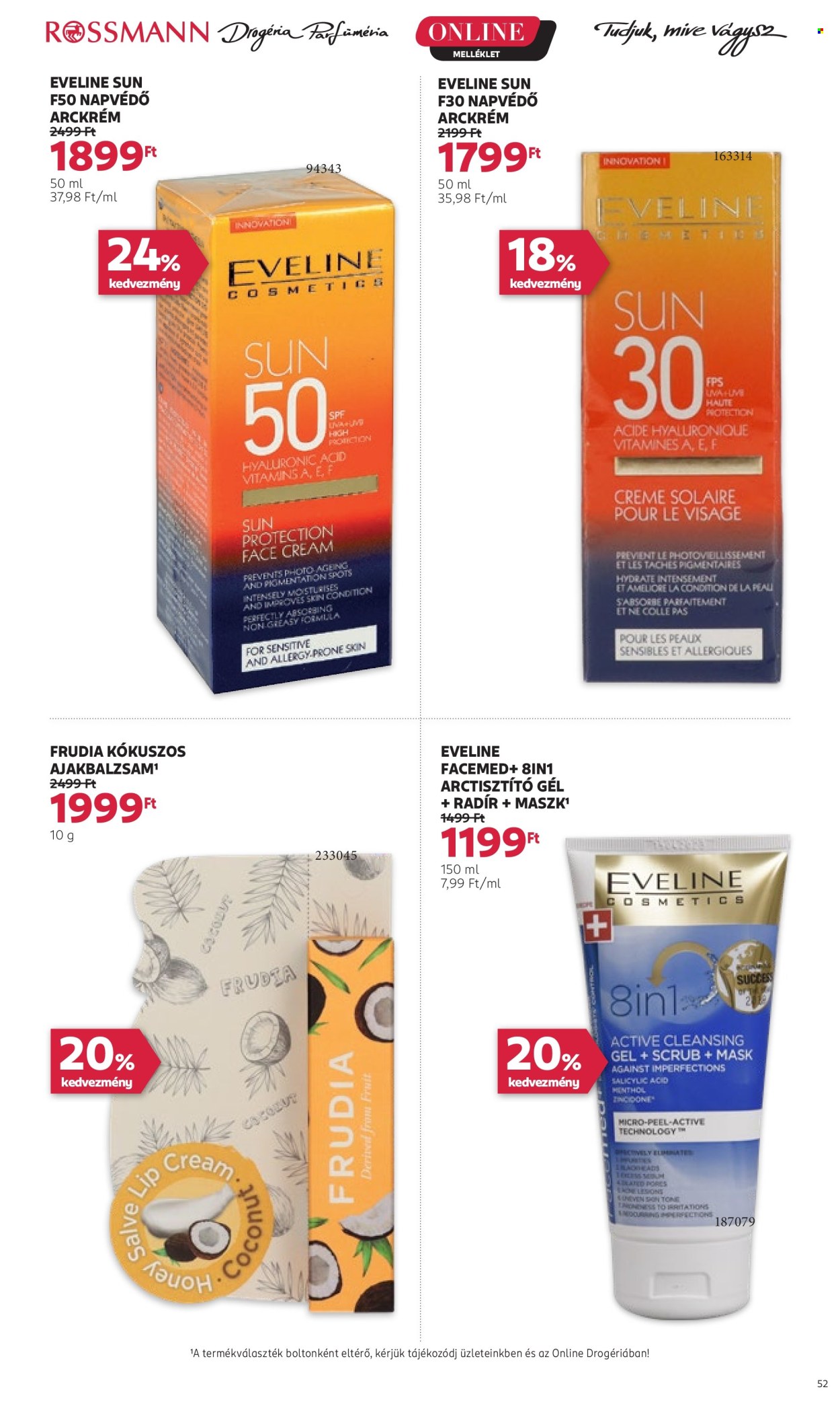 Rossmann akciós újságok - 2024.07.15 - 2024.07.26. Oldal 51
