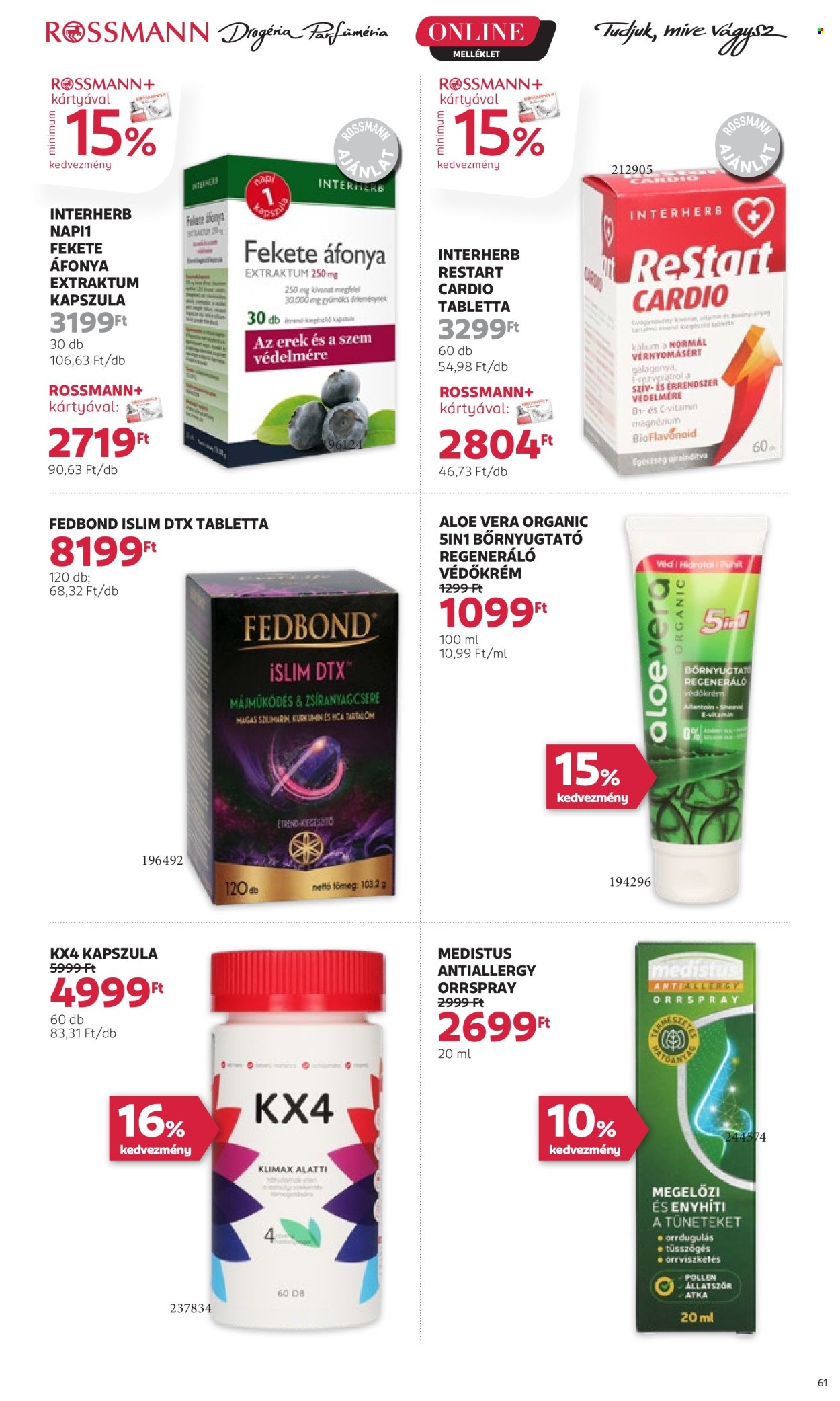 Rossmann akciós újságok - 2024.07.15 - 2024.07.26. Oldal 60