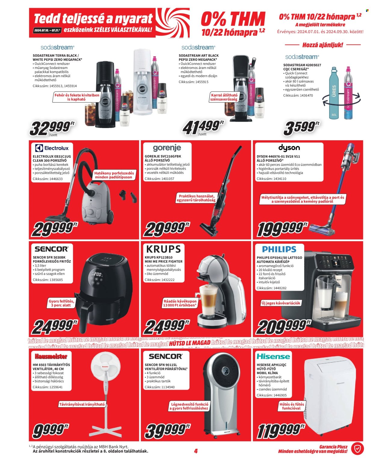 MediaMarkt akciós újságok - 2024.07.10 - 2024.07.21. Oldal 4