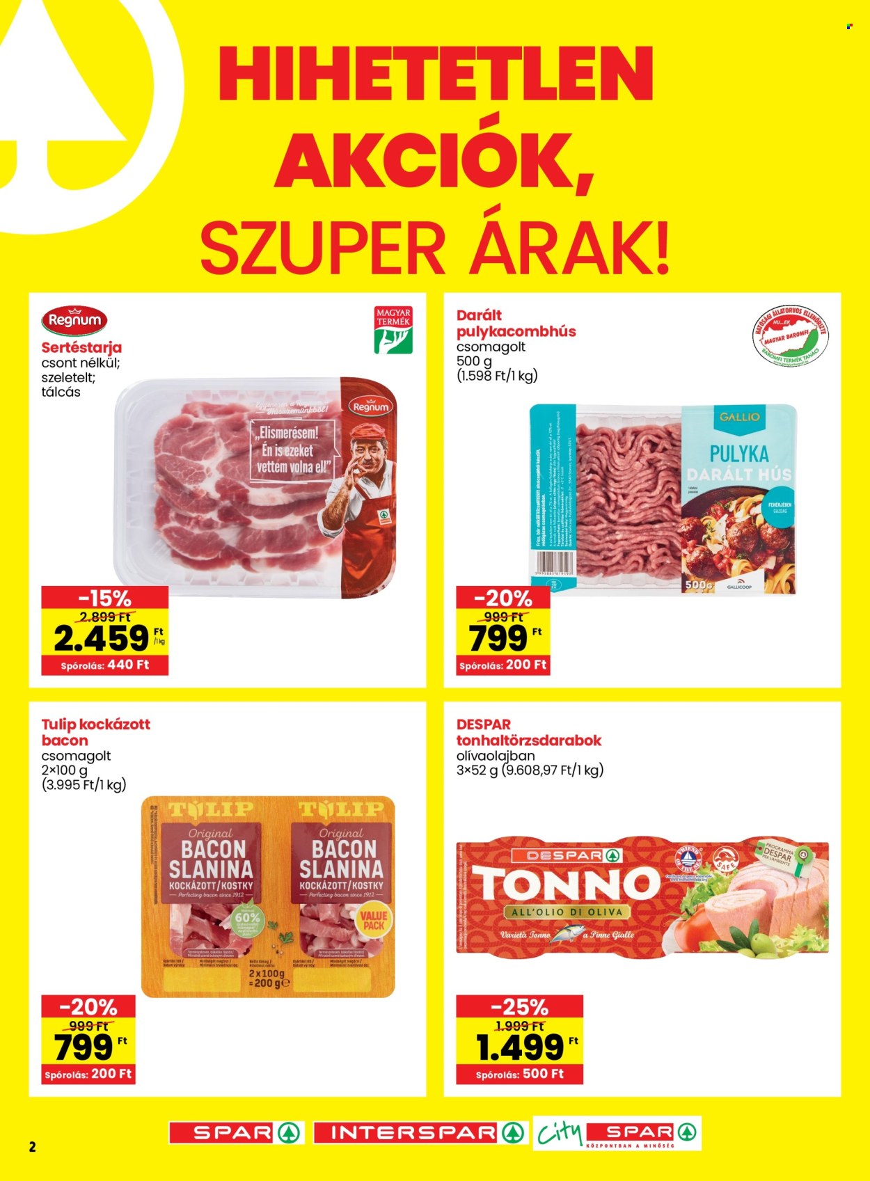 SPAR akciós újságok - 2024.07.18 - 2024.07.24. Oldal 2