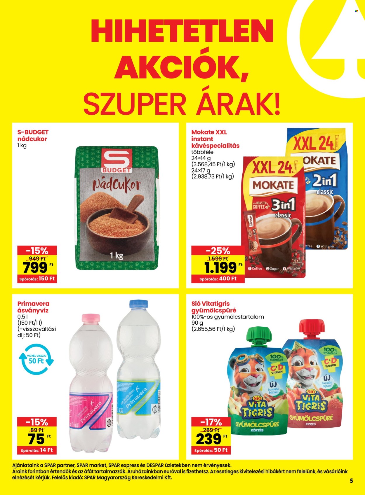 SPAR akciós újságok - 2024.07.18 - 2024.07.24. Oldal 5