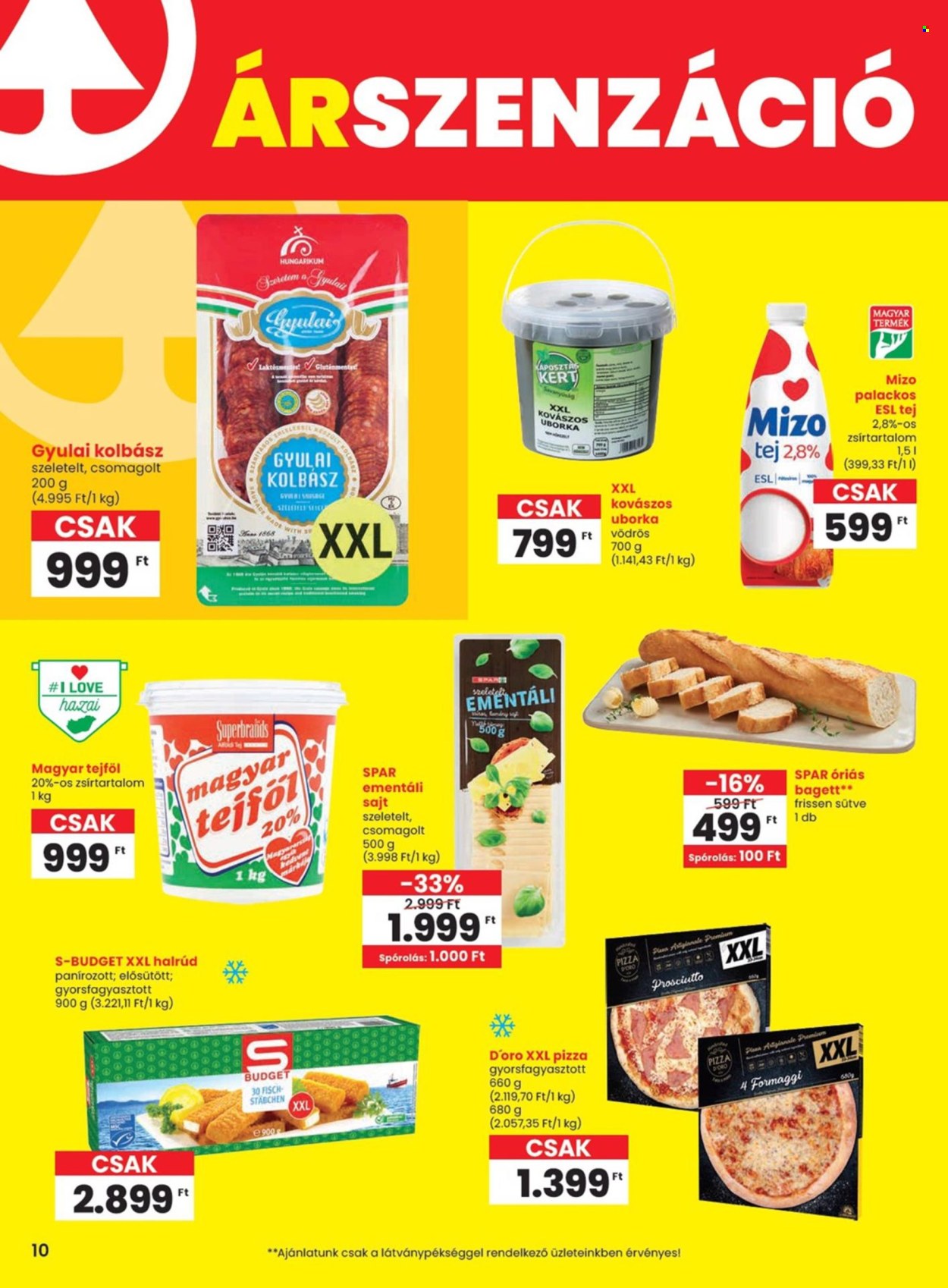 SPAR akciós újságok - 2024.07.18 - 2024.07.24. Oldal 10