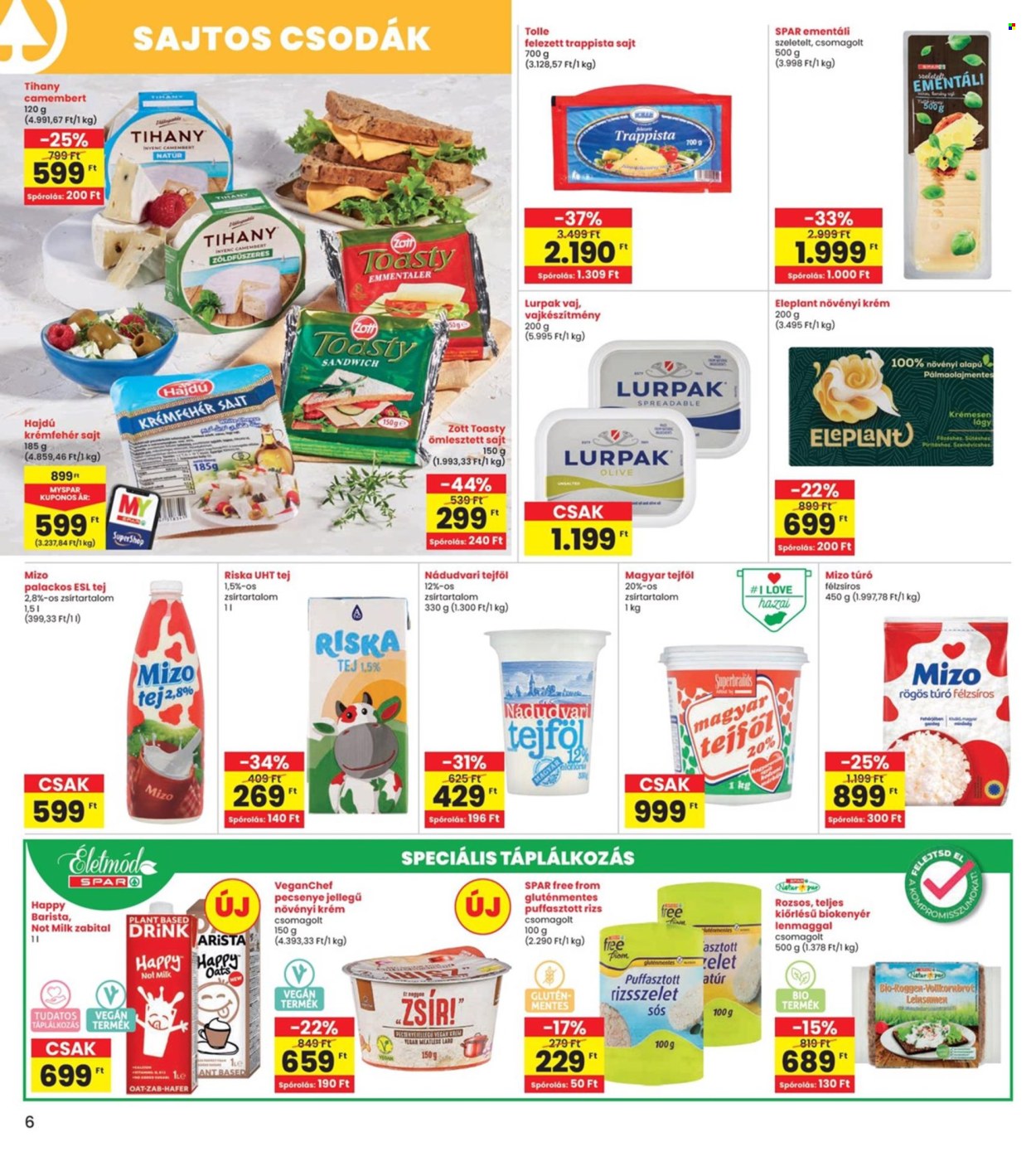 INTERSPAR akciós újságok - 2024.07.18 - 2024.07.24. Oldal 6
