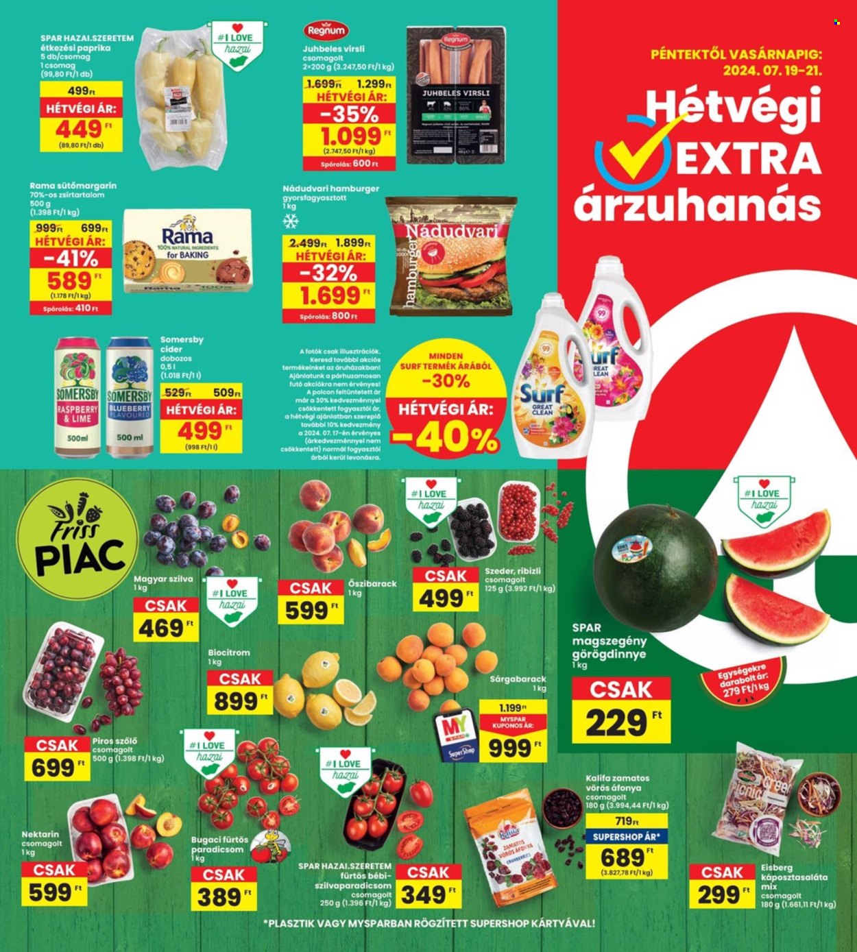 INTERSPAR akciós újságok - 2024.07.18 - 2024.07.24. Oldal 20