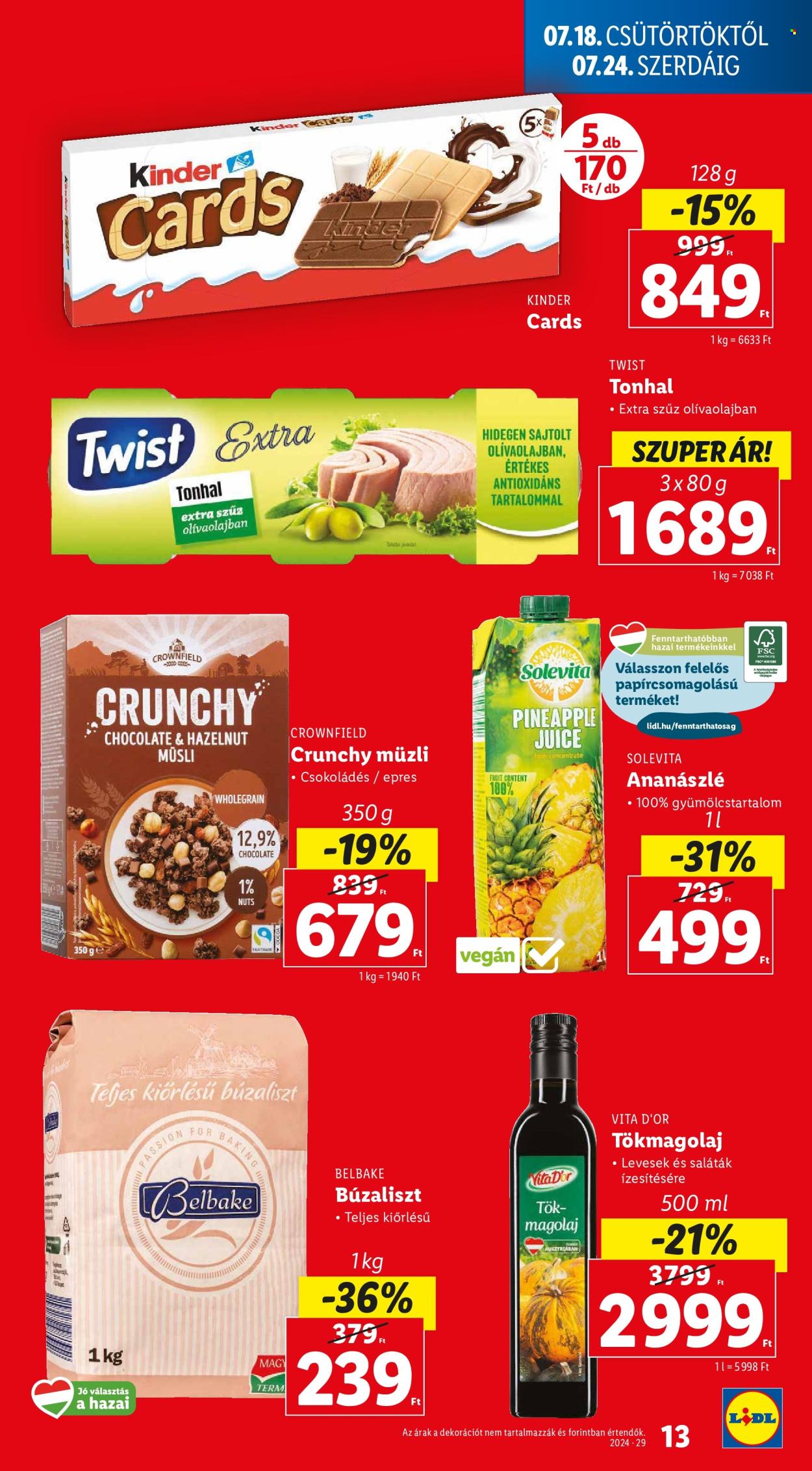 Lidl akciós újságok - 2024.07.18 - 2024.07.24. Oldal 13