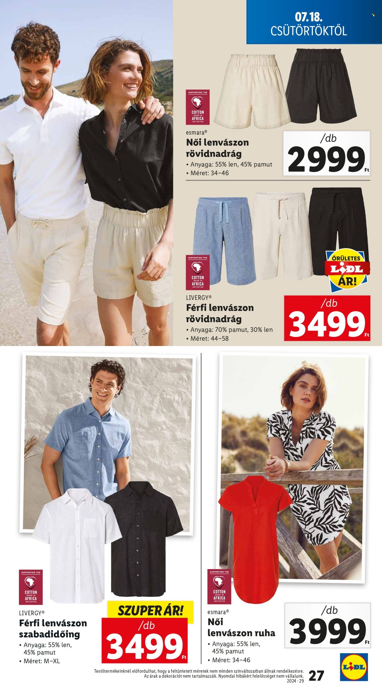 Lidl akciós újságok - 2024.07.18 - 2024.07.24. Oldal 27
