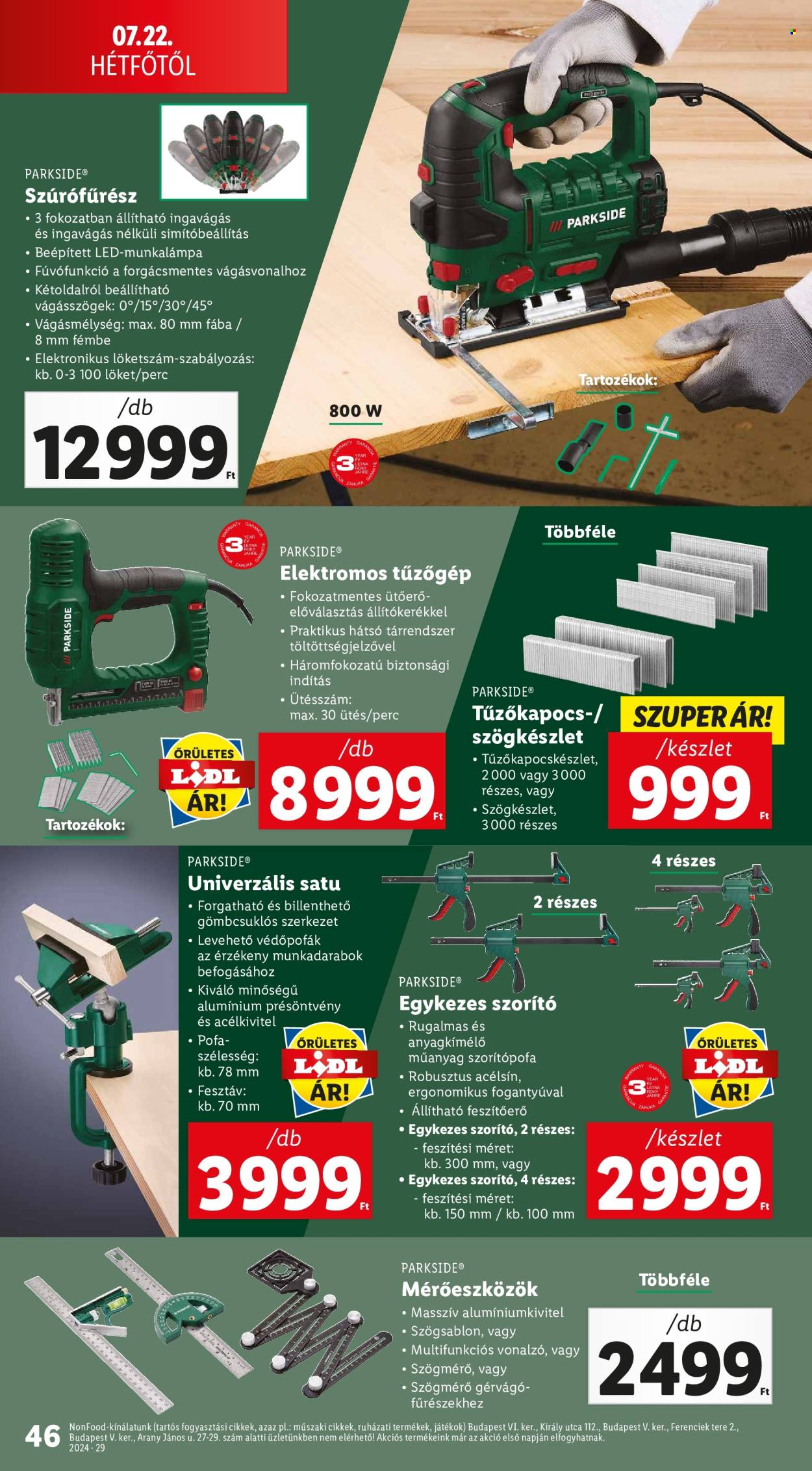 Lidl akciós újságok - 2024.07.18 - 2024.07.24. Oldal 46