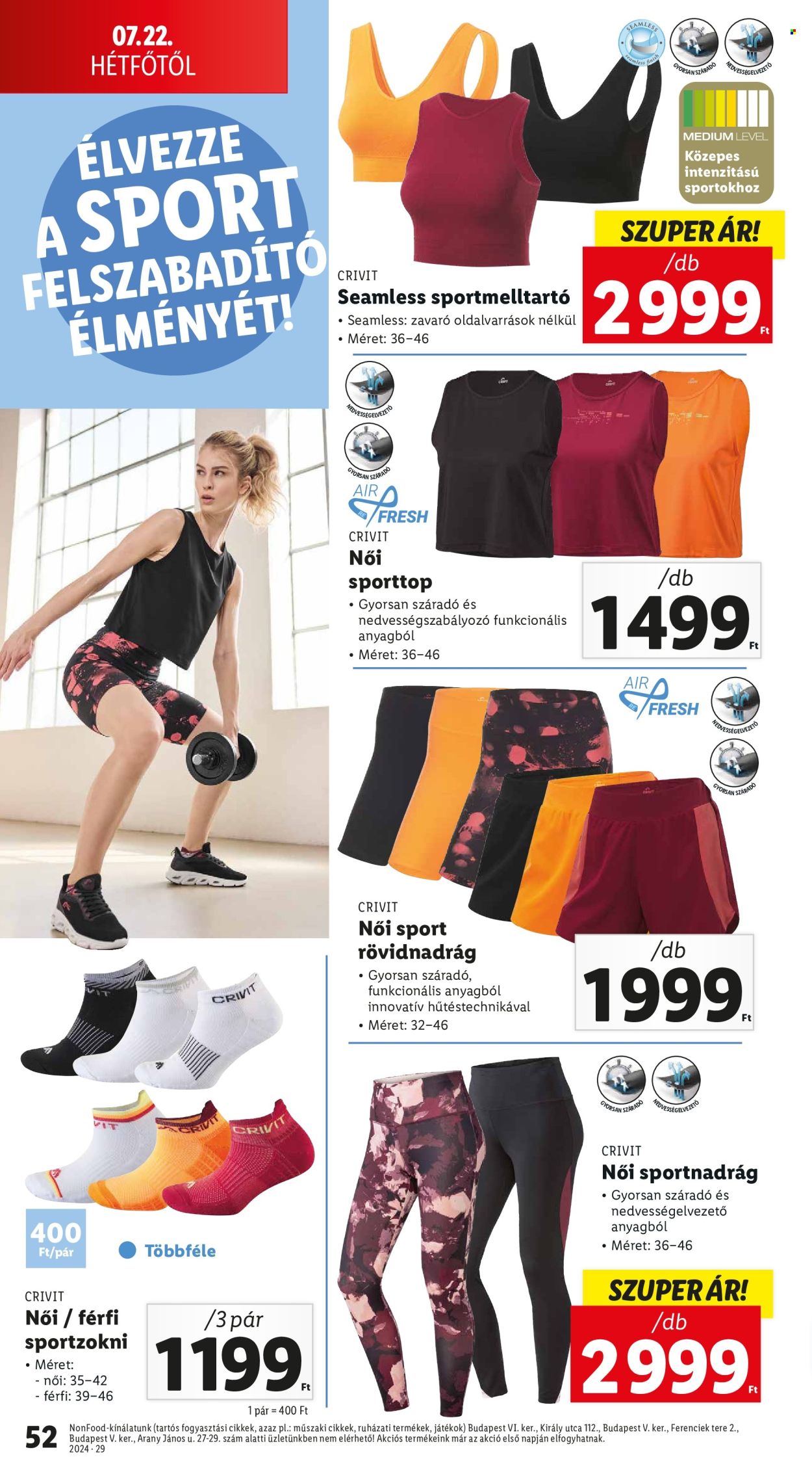 Lidl akciós újságok - 2024.07.18 - 2024.07.24. Oldal 52