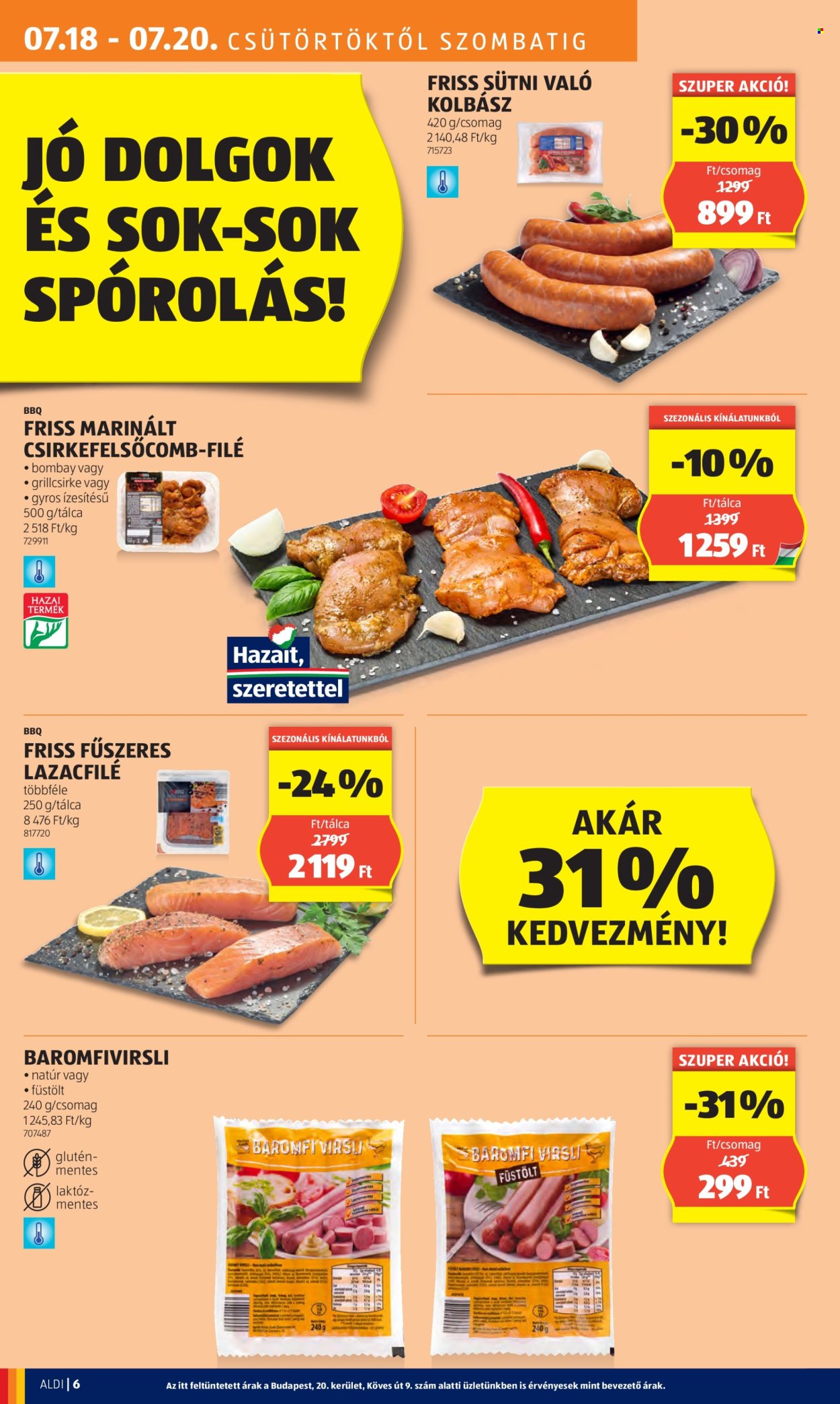 Aldi akciós újságok - 2024.07.18 - 2024.07.24. Oldal 8