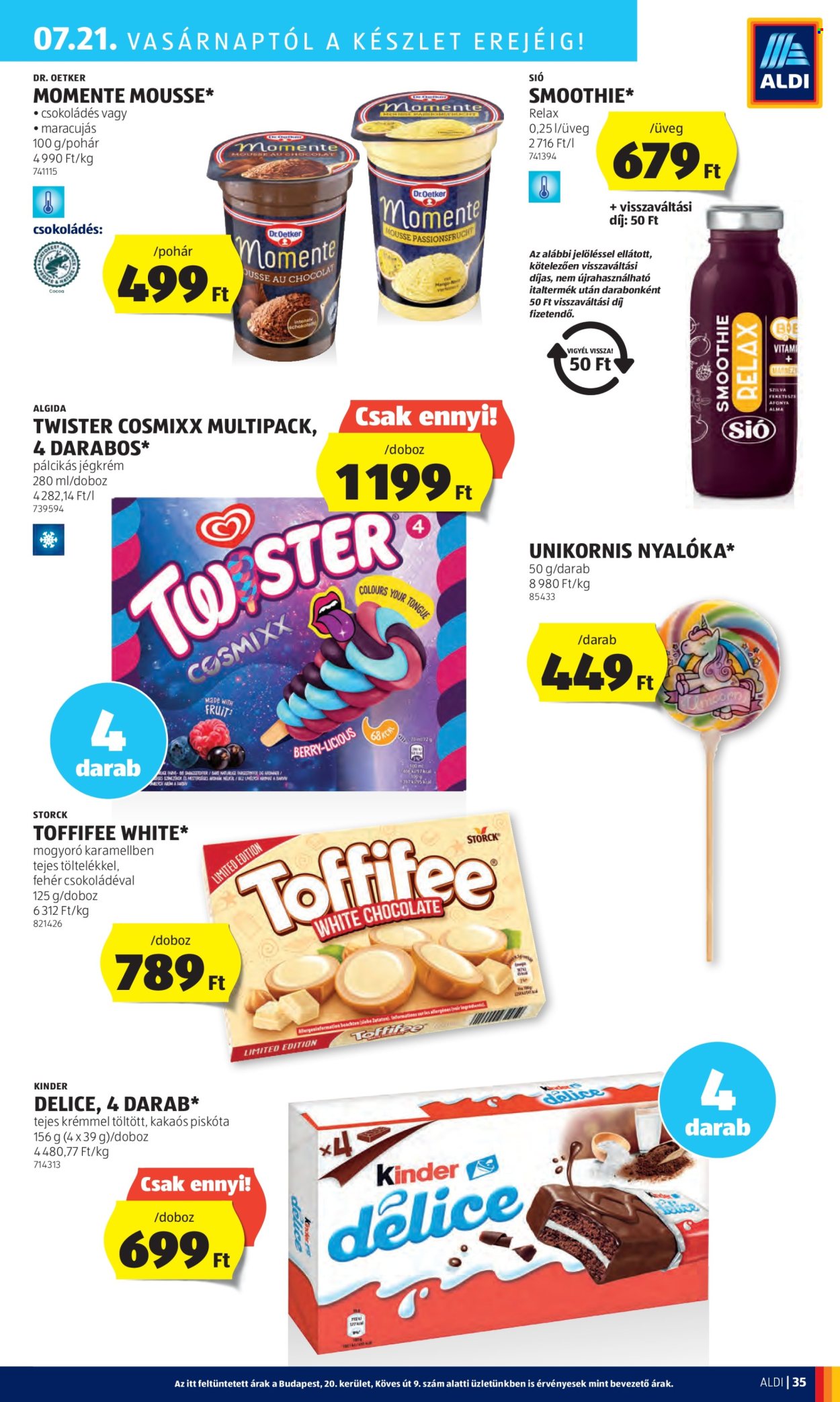 Aldi akciós újságok - 2024.07.18 - 2024.07.24. Oldal 39