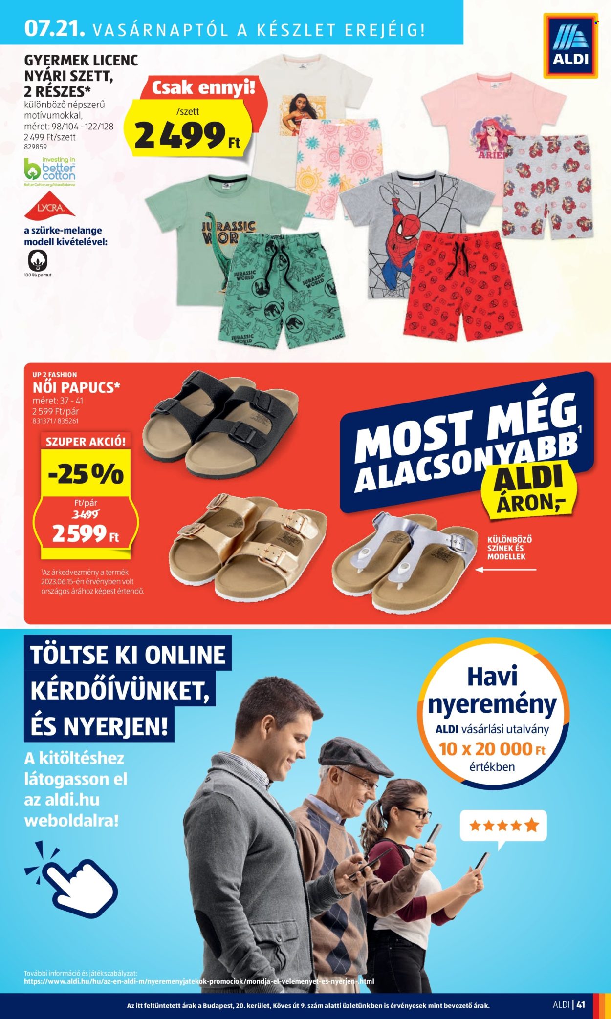 Aldi akciós újságok - 2024.07.18 - 2024.07.24. Oldal 45