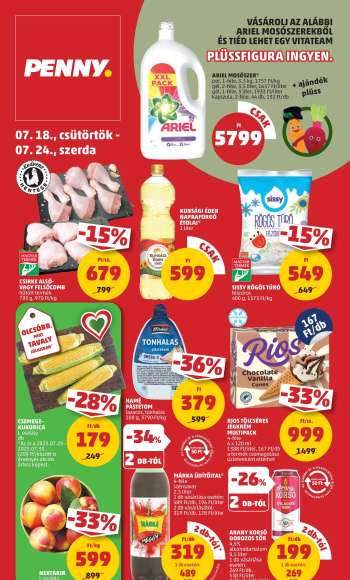 Újság Penny Market - 2024.07.18 - 2024.07.24.