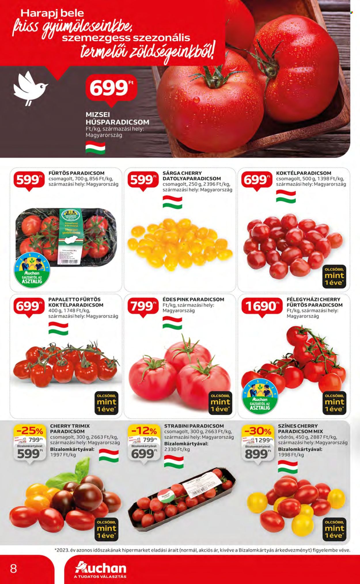 Auchan akciós újságok - 2024.07.18 - 2024.07.24. Oldal 8