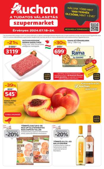 Újság Auchan - 2024.07.18 - 2024.07.24.