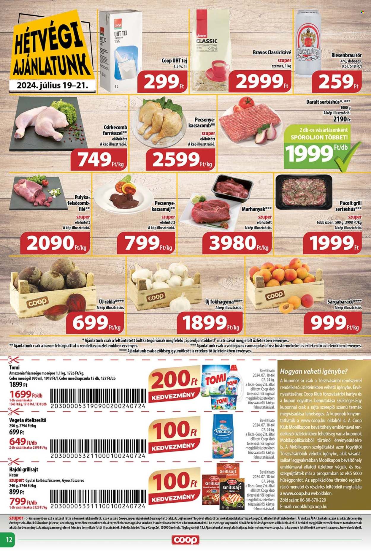 Coop akciós újságok - 2024.07.18 - 2024.07.24. Oldal 12