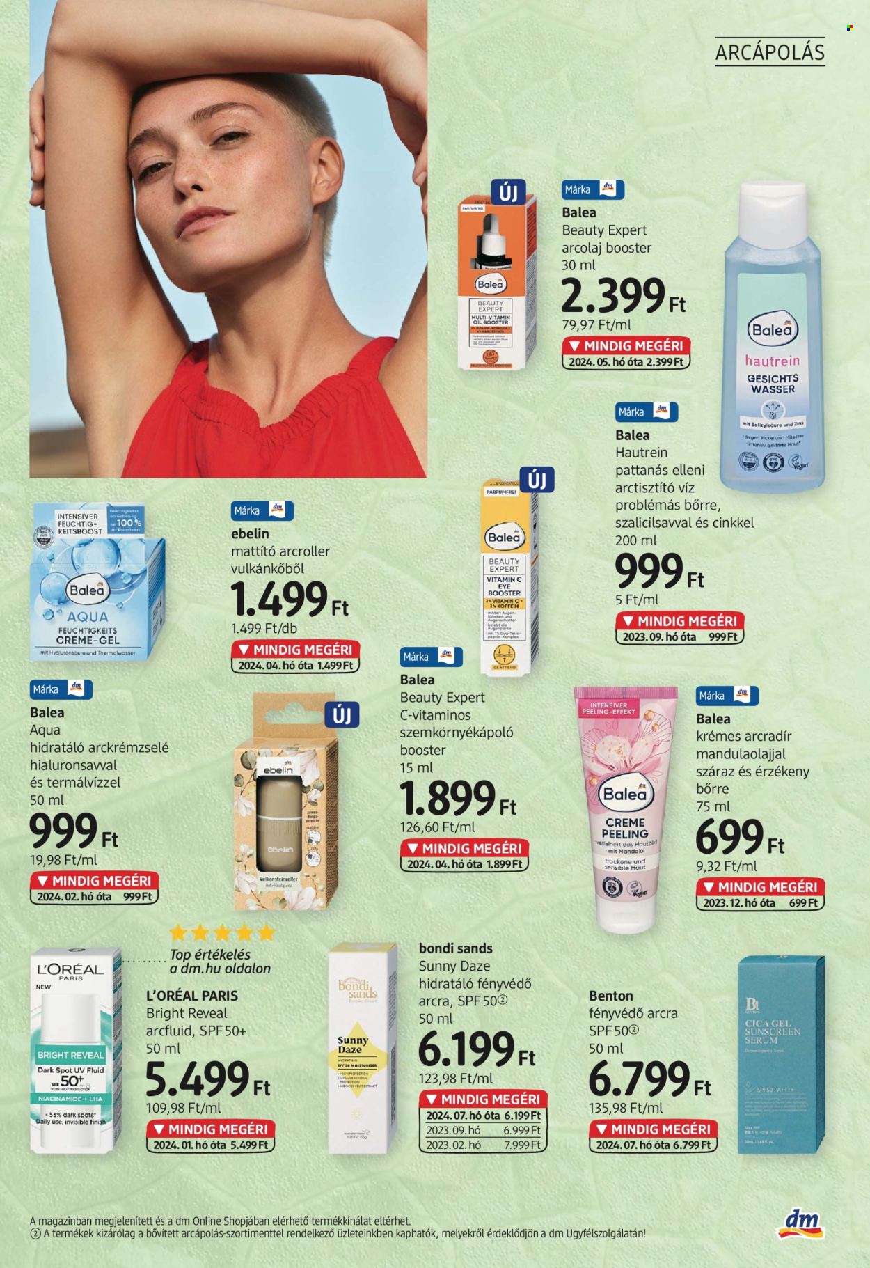 dm drogerie markt akciós újságok. Oldal 7