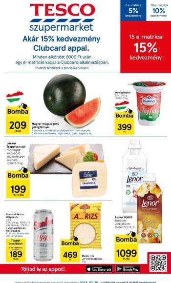 Újság TESCO - 2024.07.25 - 2024.07.31.