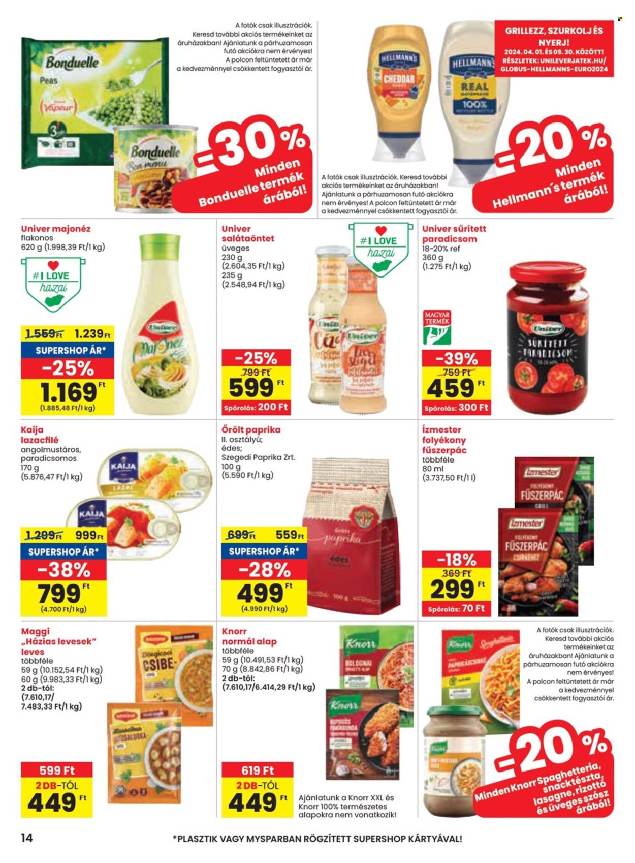 SPAR akciós újságok - 2024.07.25 - 2024.07.31. Oldal 14