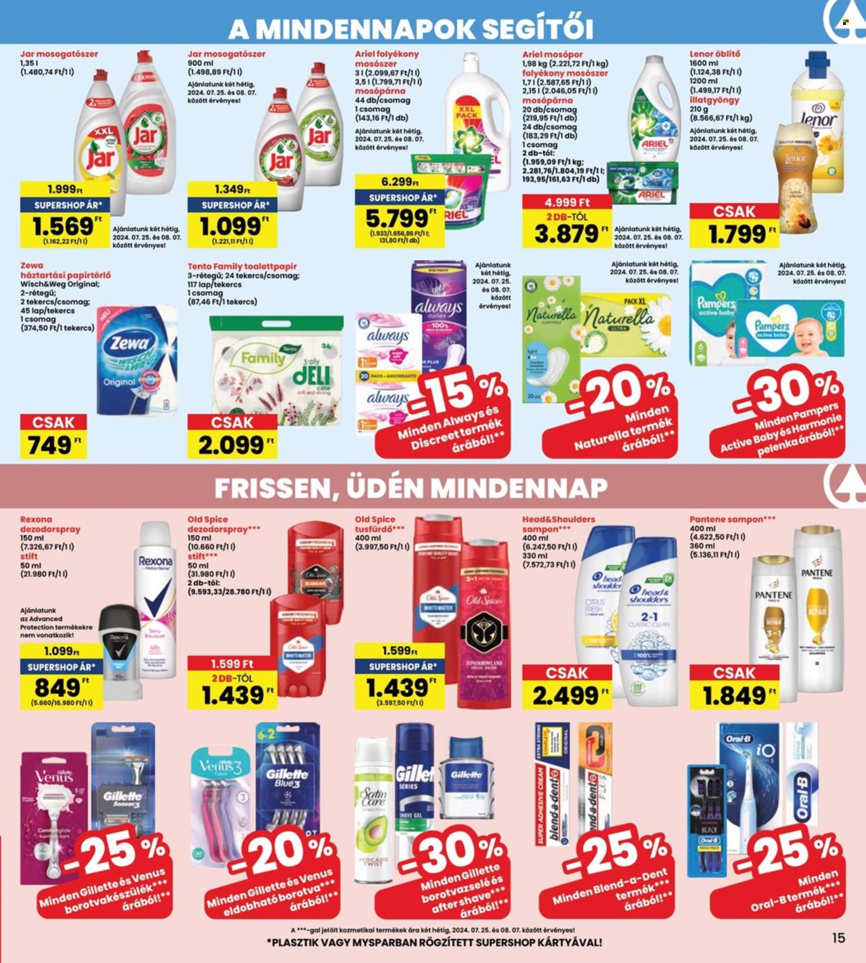 INTERSPAR akciós újságok - 2024.07.25 - 2024.07.31. Oldal 15