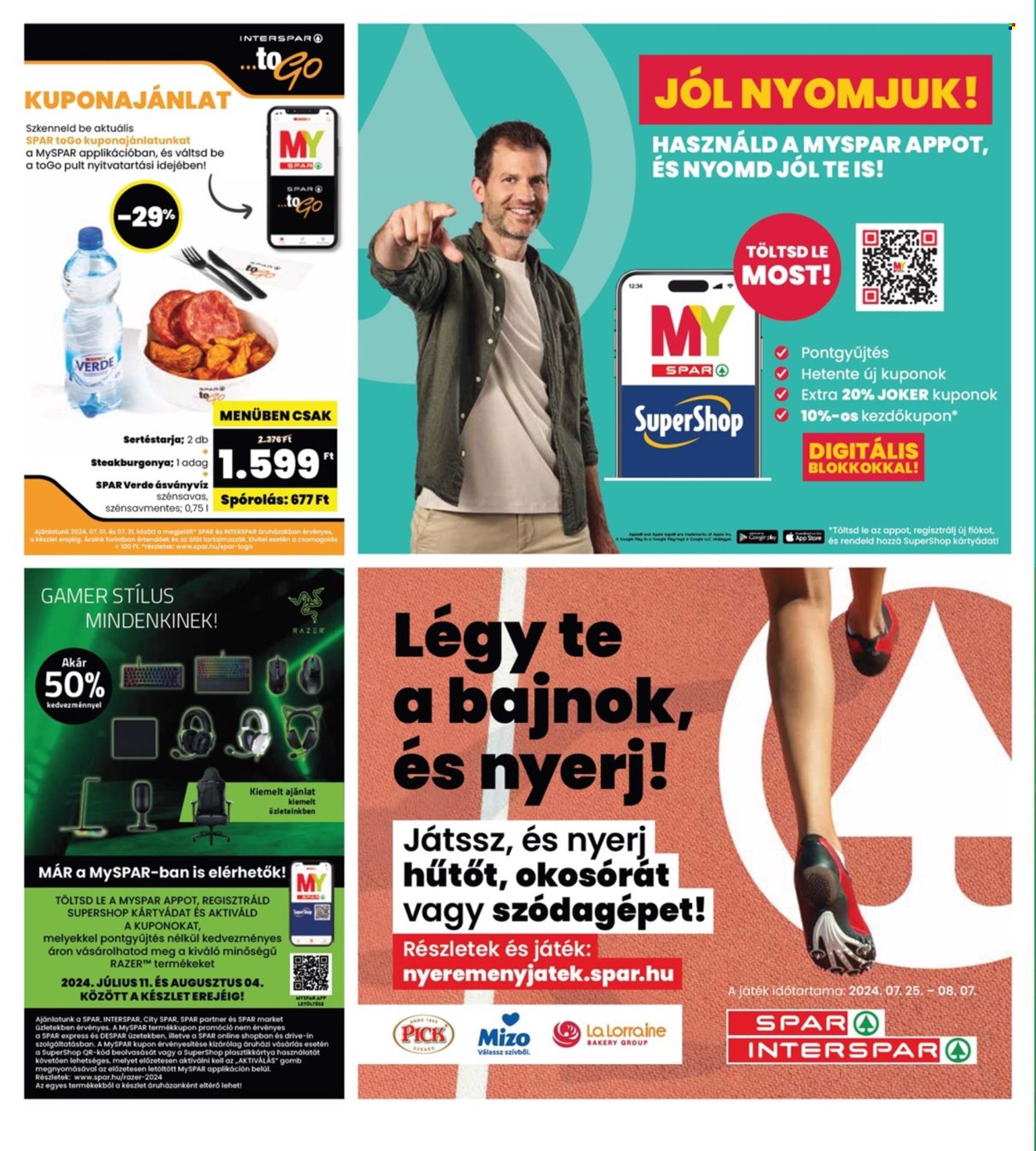 INTERSPAR akciós újságok - 2024.07.25 - 2024.07.31. Oldal 16
