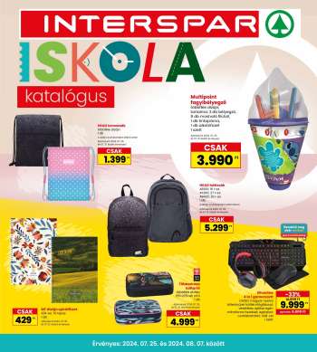Újság INTERSPAR - 2024.07.25 - 2024.08.07.